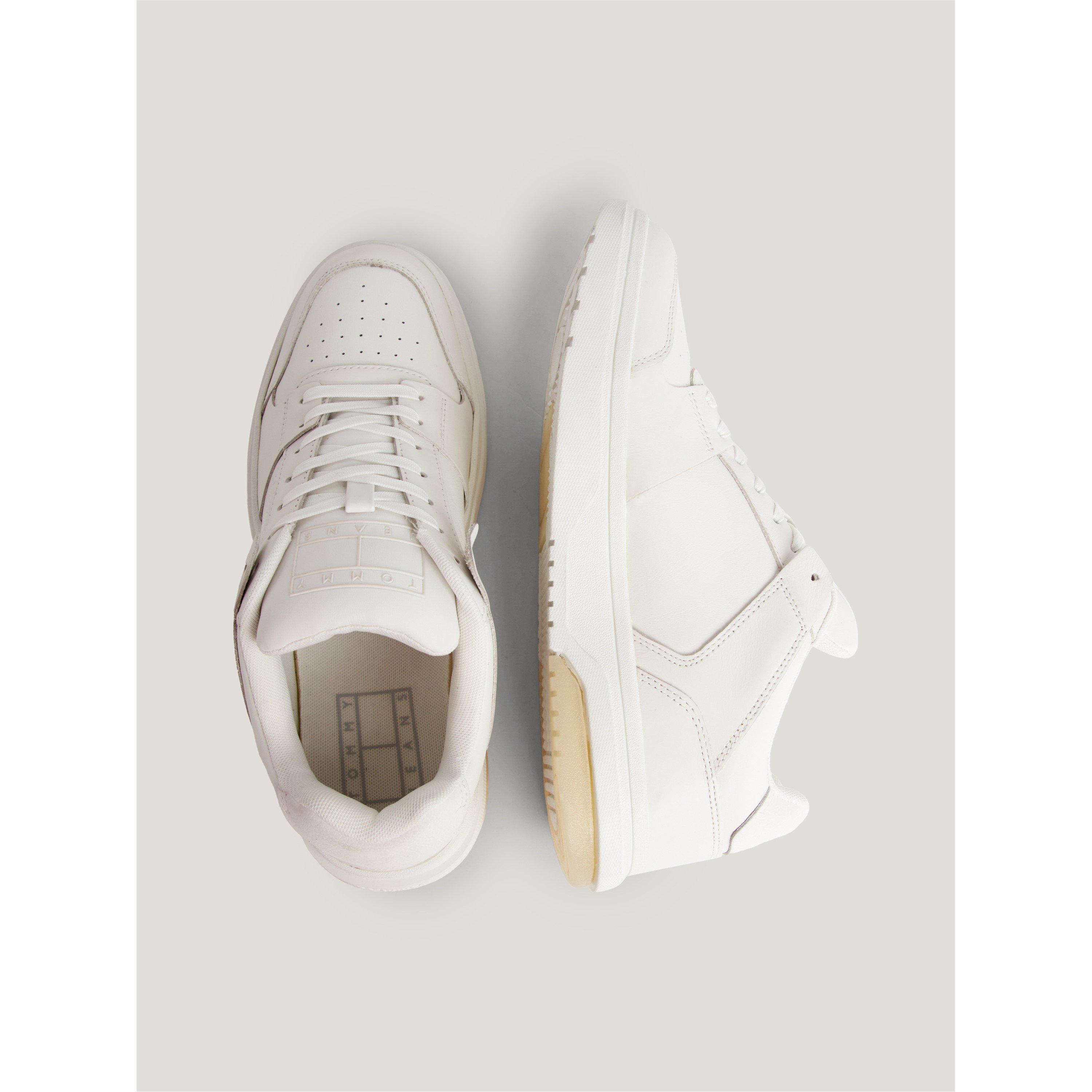 Ecru - Tommy Jeans - Tommy Brooklyn Leather Trainers - 5