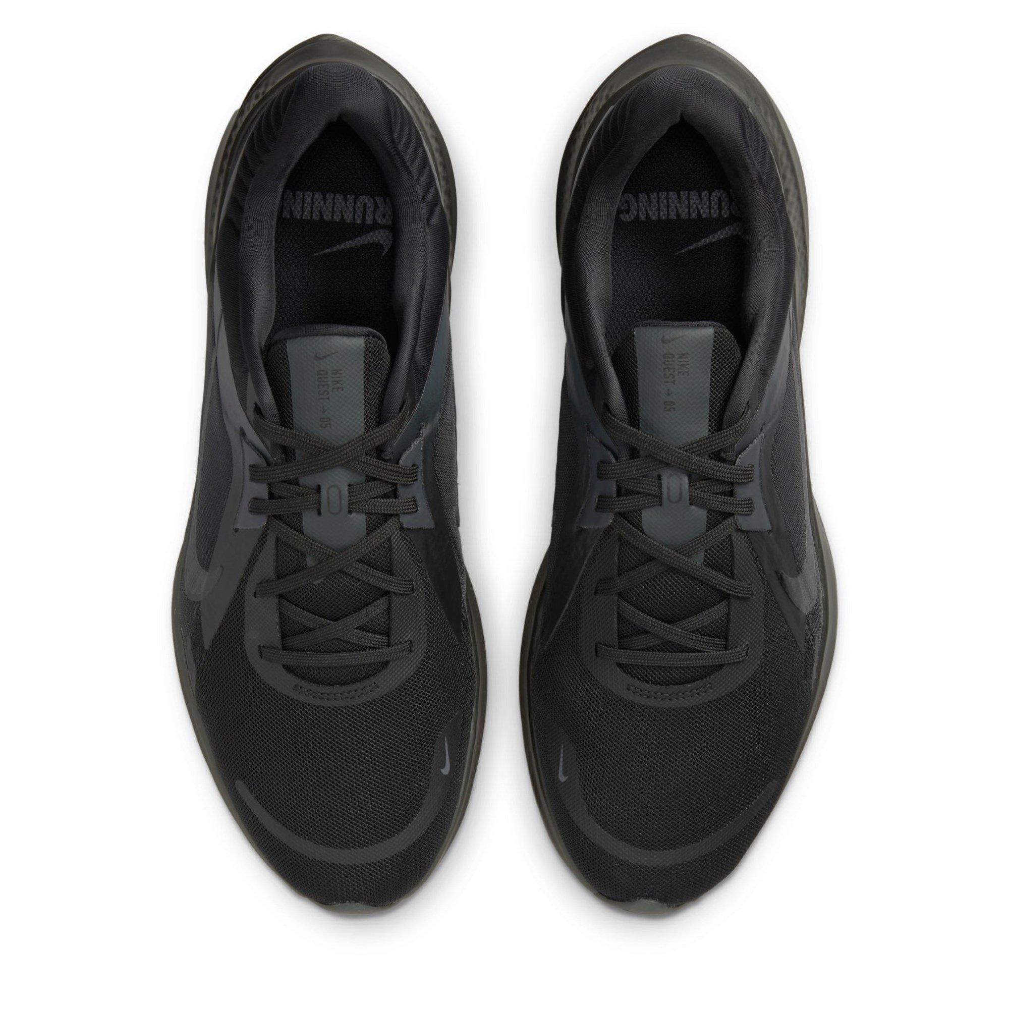 Triple Black - Nike - Quest 5 Trainers Mens - 5