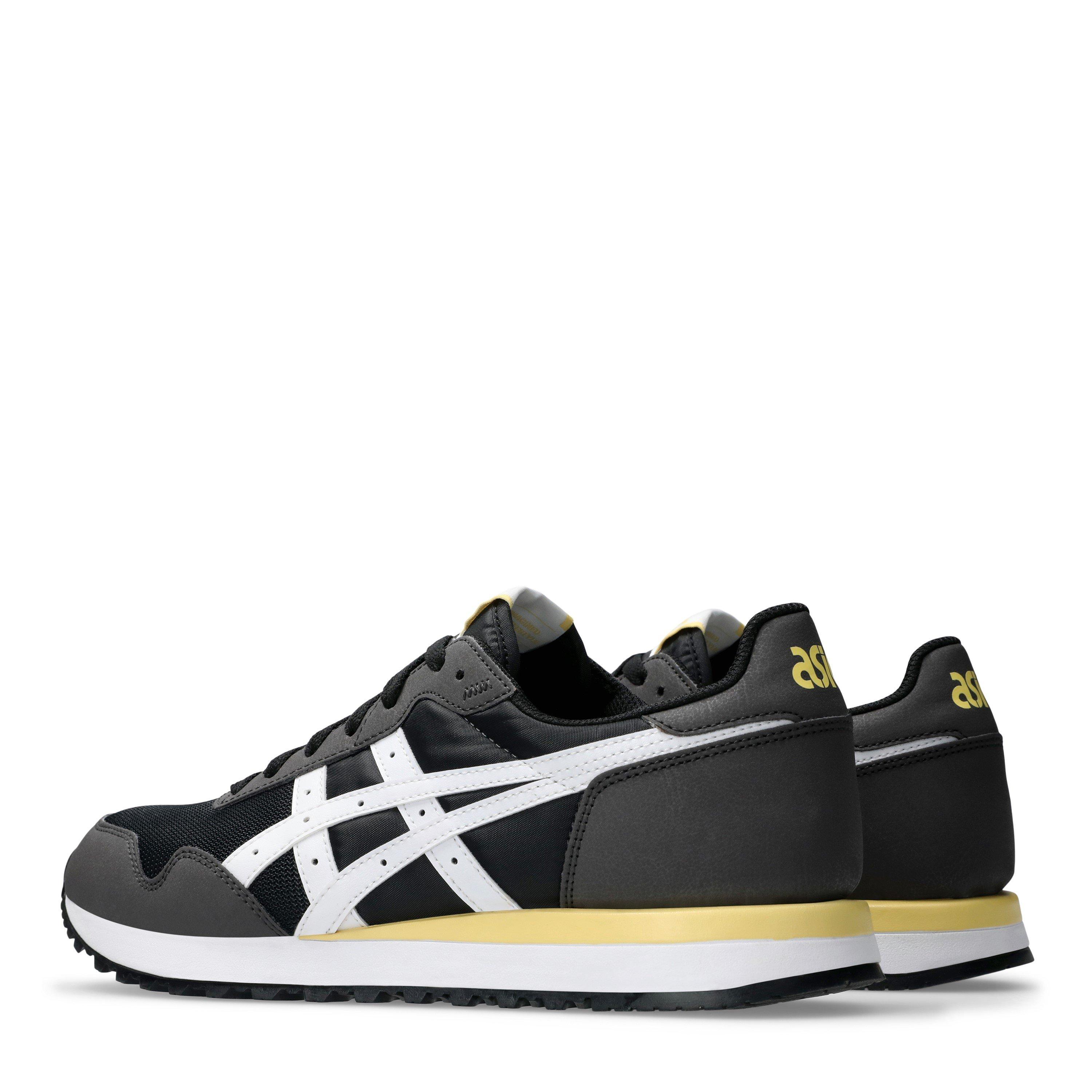 BLACK/WHITE - Asics - Tiger Runner II Mens Sportstyle Shoes - 5