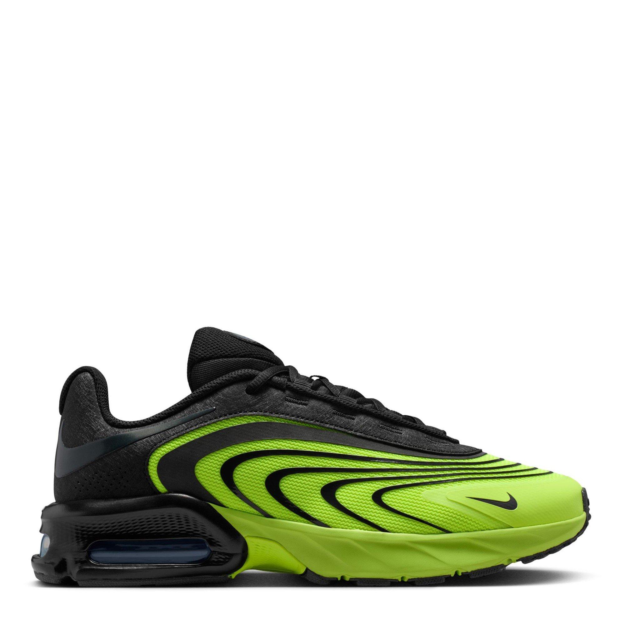 Nike Men's Air Max Fire Sneakers - Volt/Black - 9.5 (44.5)