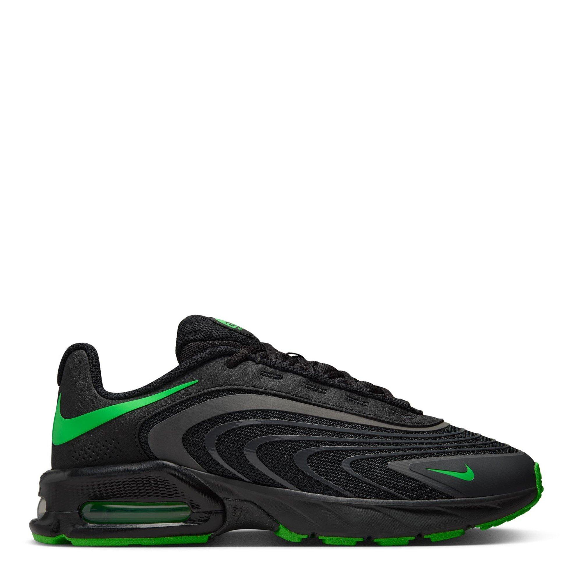 Nike Men's Air Max Fire Sneakers - Grey/Green - 9.5 (44.5)