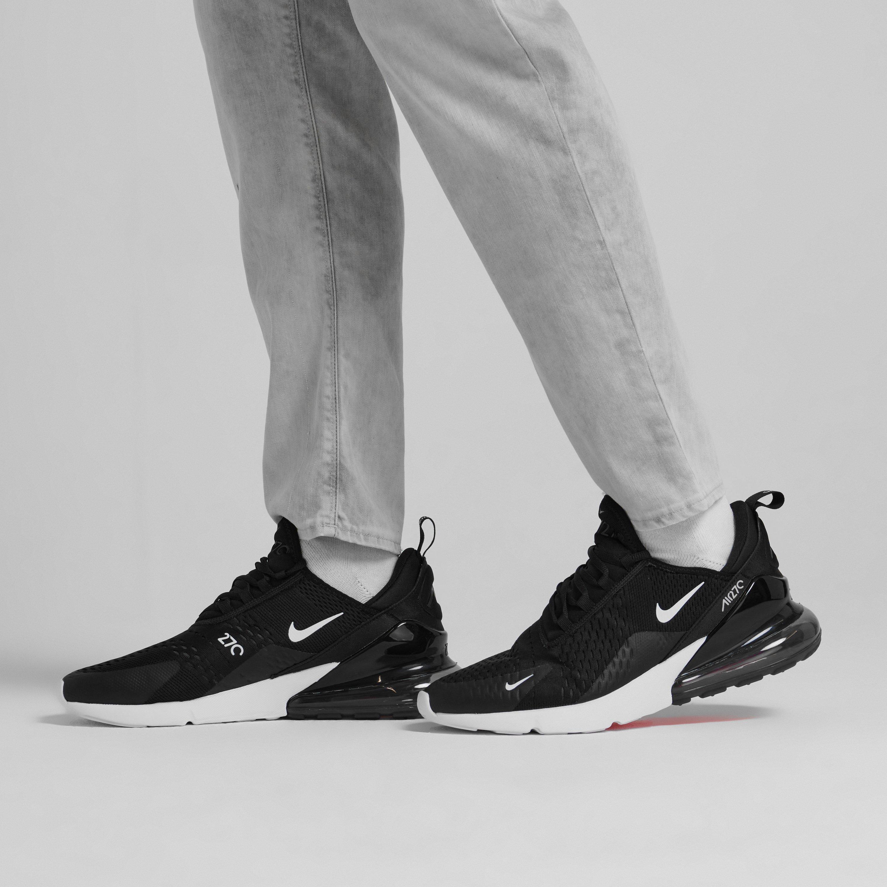 Black/White - Nike - Air Max 270 Trainers Mens - 2