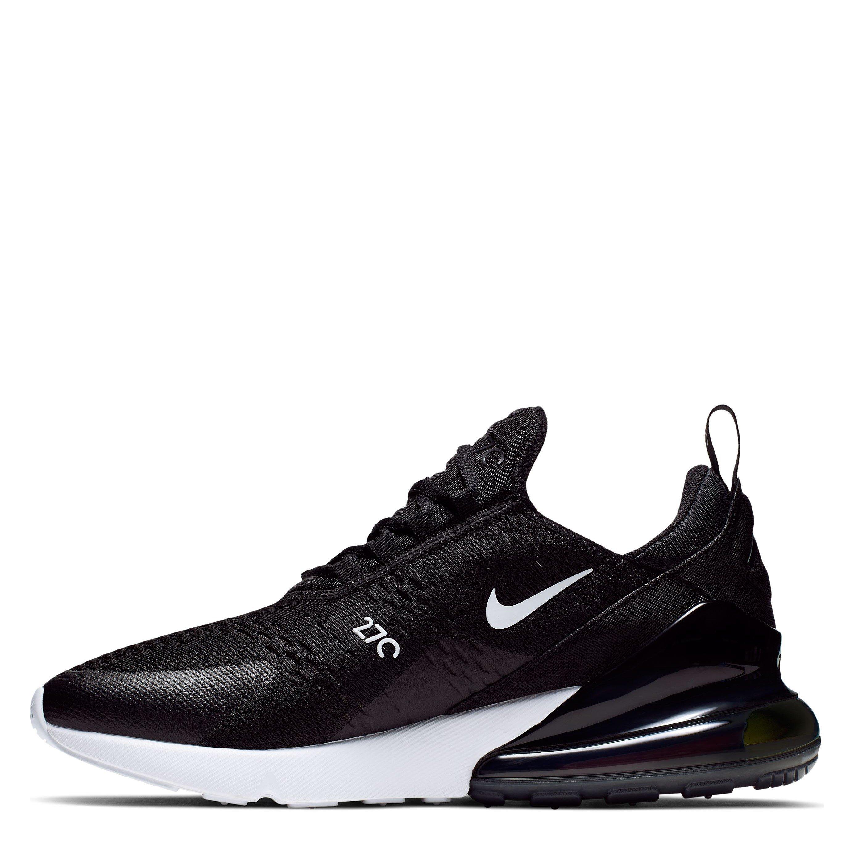 Black/White - Nike - Air Max 270 Trainers Mens - 3