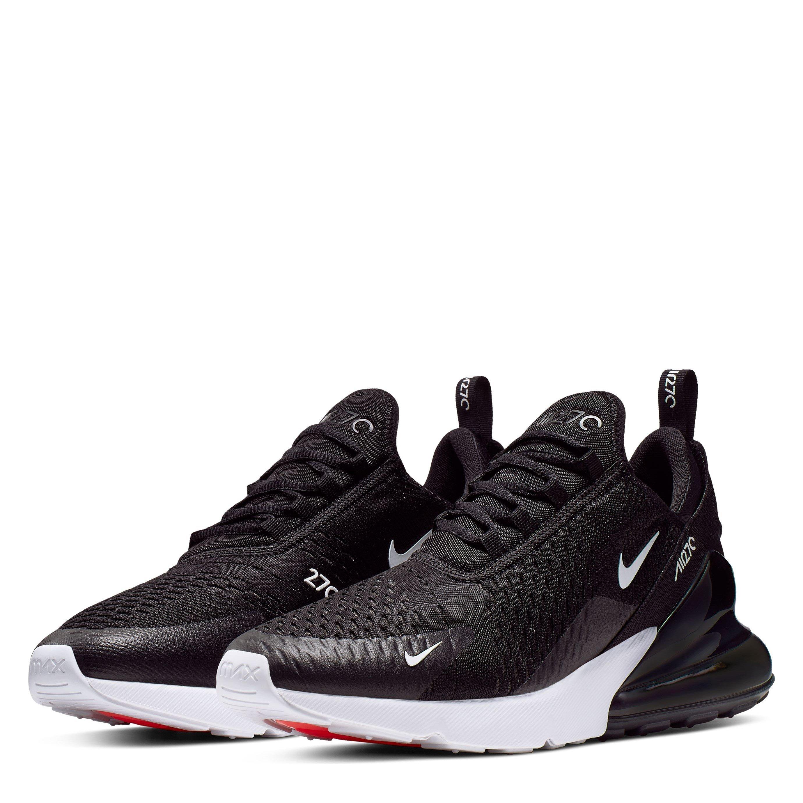 Black/White - Nike - Air Max 270 Trainers Mens - 4