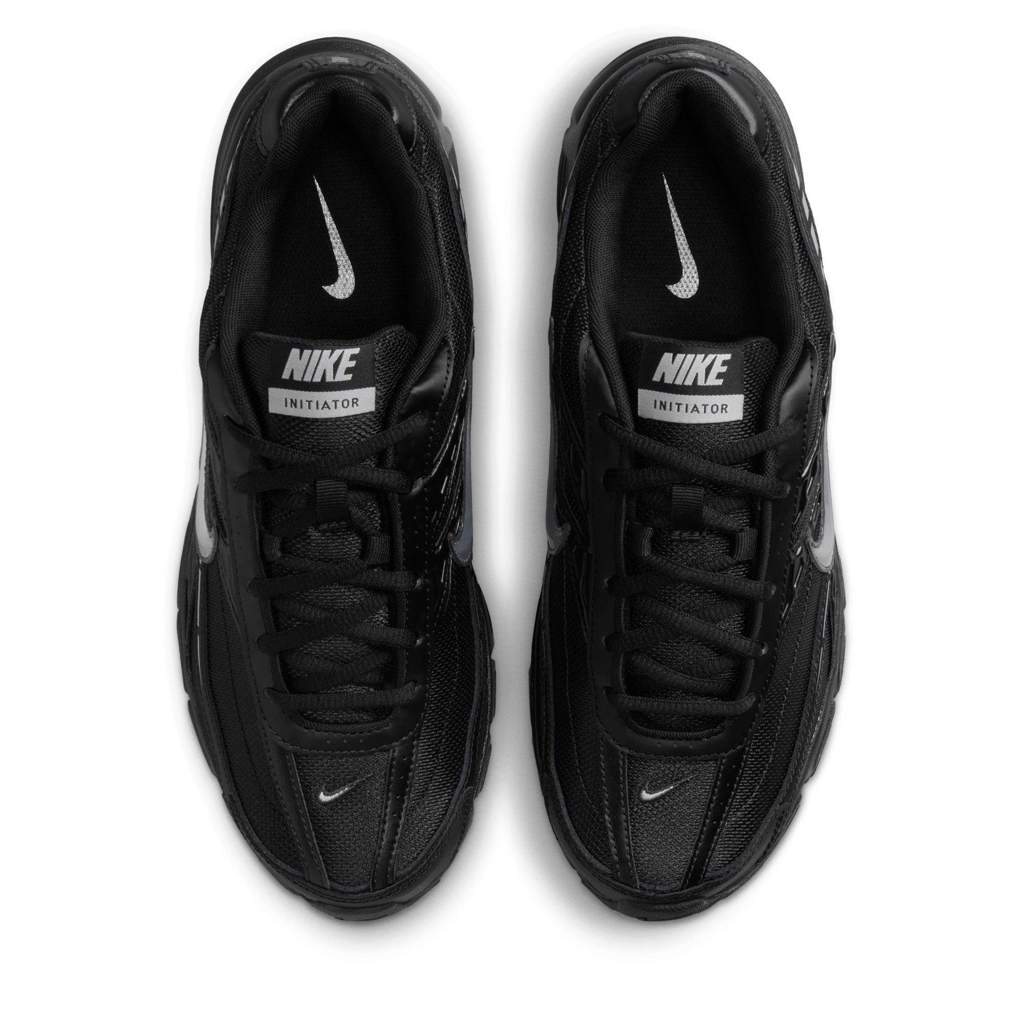 Sort/Sølv - Nike - Initiator Men's Running Shoes - 5