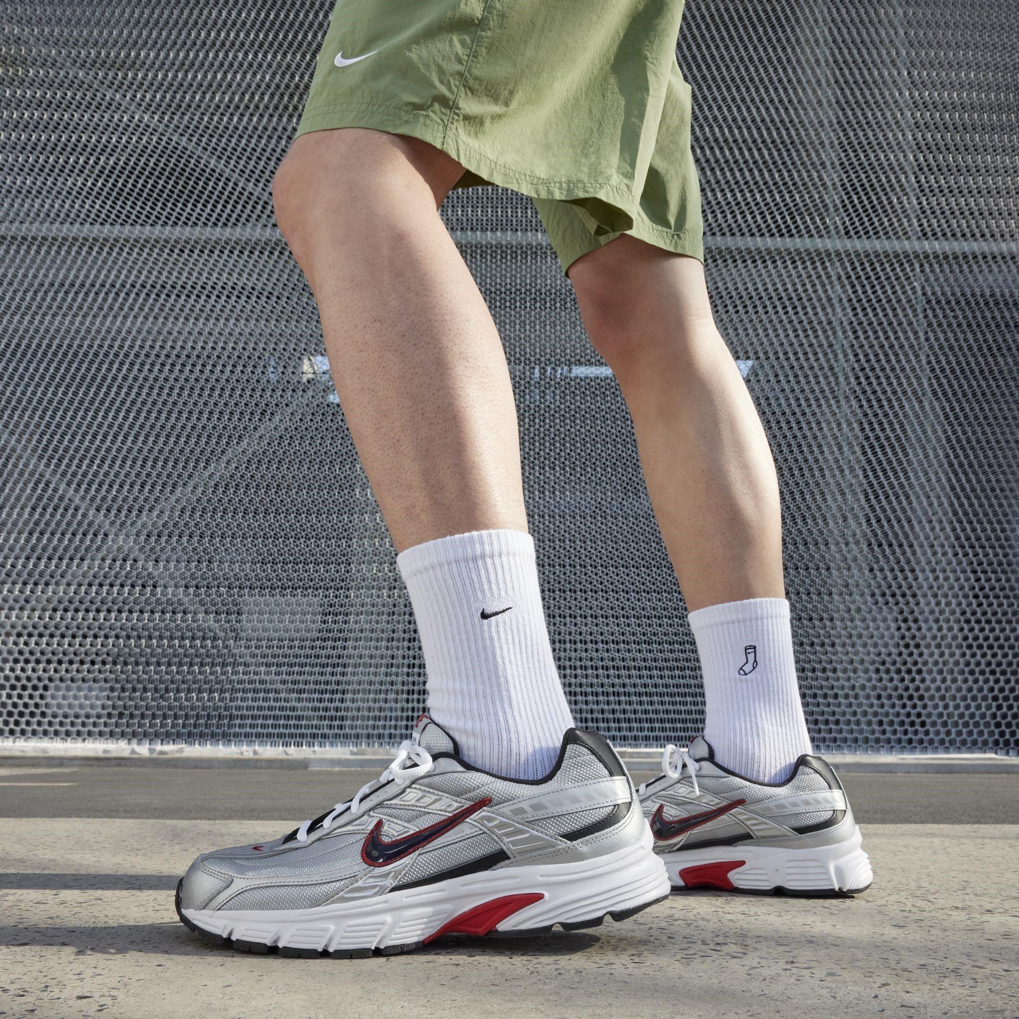 Sølv/Rød/Sort - Nike - Initiator Men's Running Shoes - 3