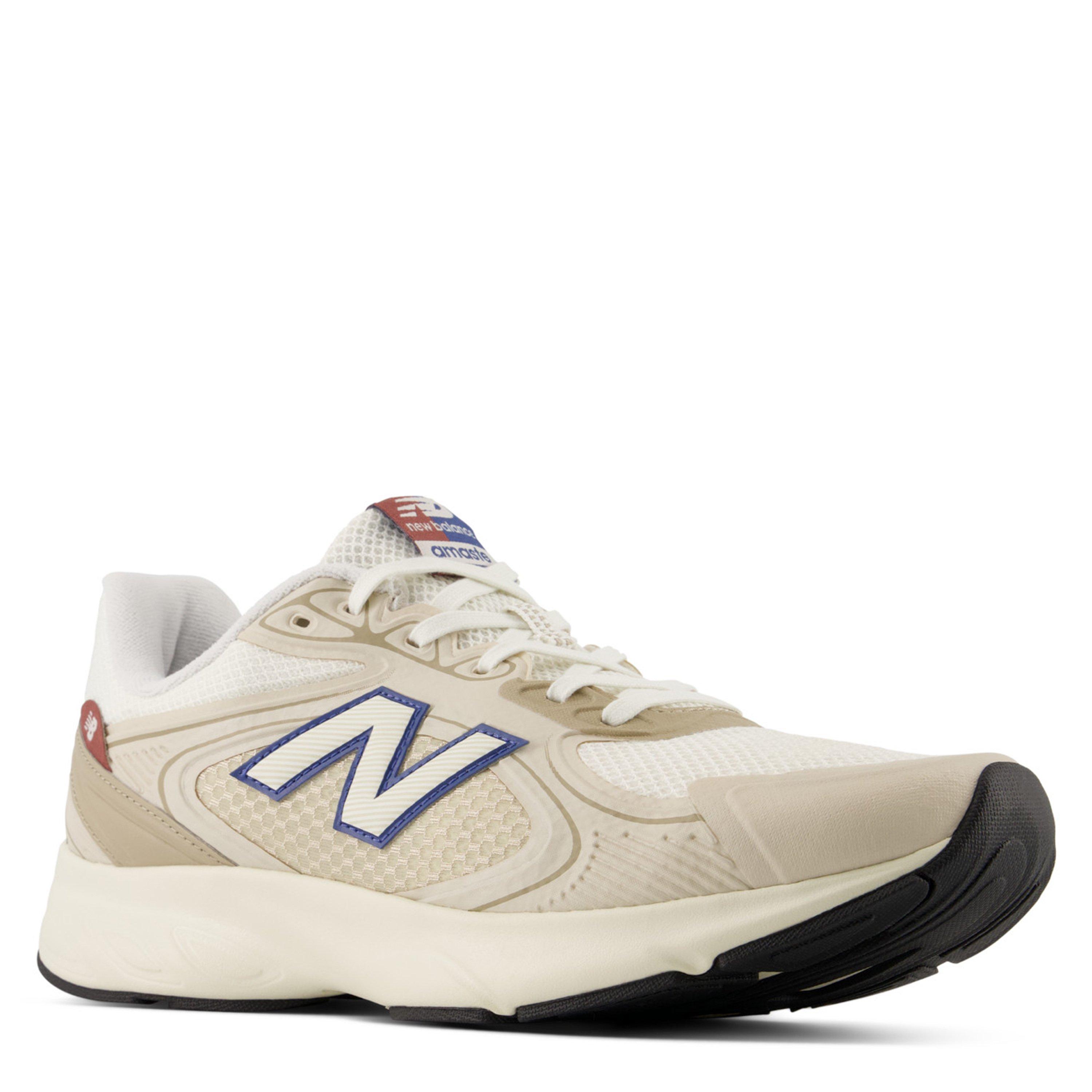 SEA SALT/BLUE - New Balance - Fresh Foam Amaste Mens Running Shoes - 4