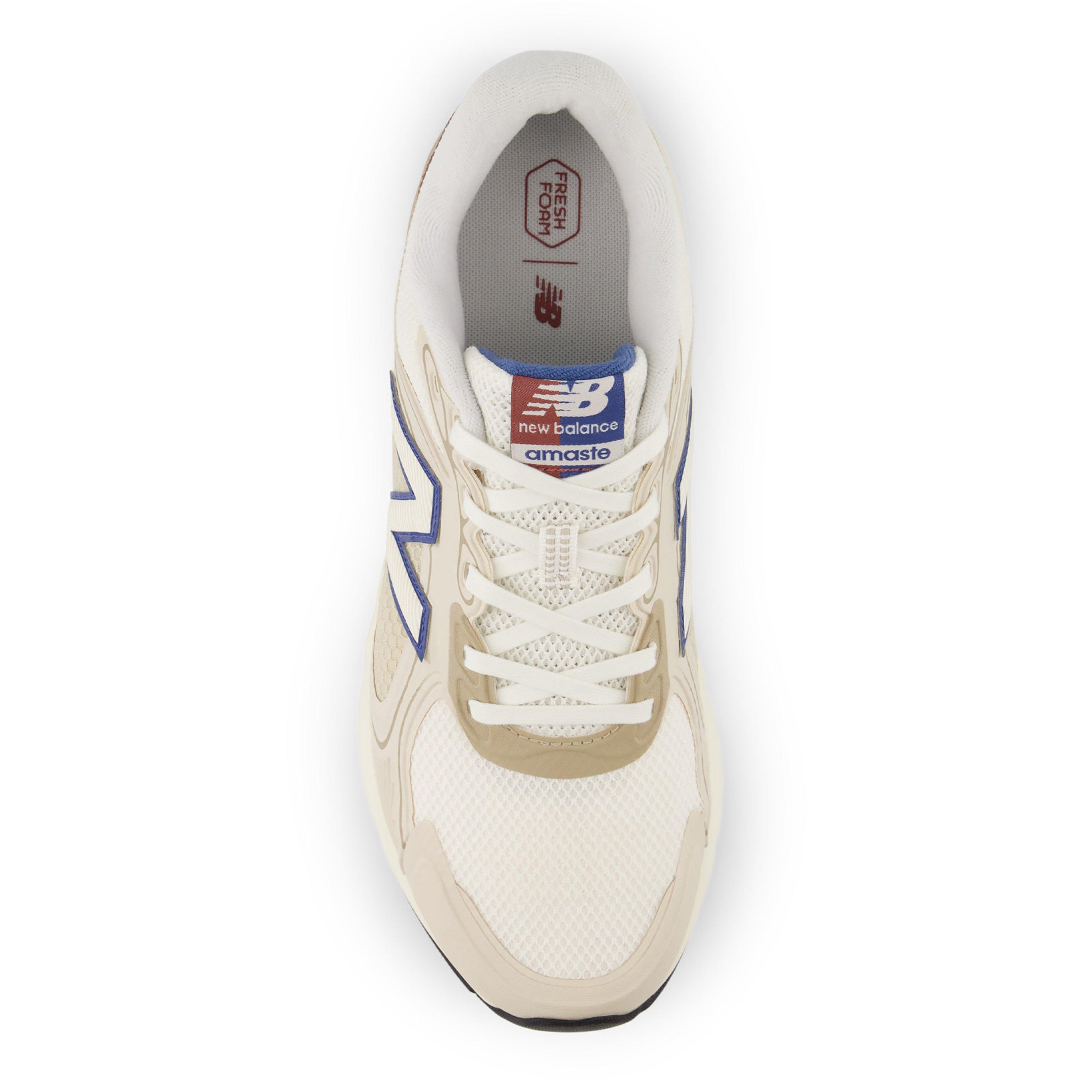 SEA SALT/BLUE - New Balance - Fresh Foam Amaste Mens Running Shoes - 6