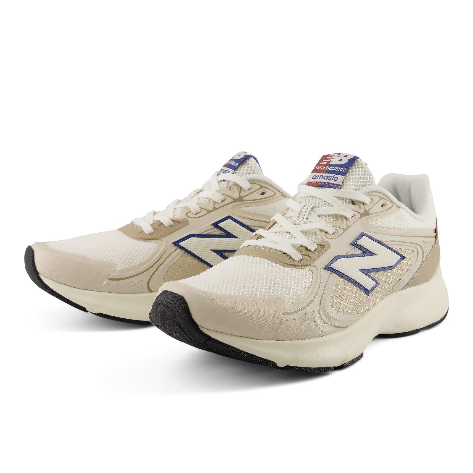 SEA SALT/BLUE - New Balance - Fresh Foam Amaste Mens Running Shoes - 7