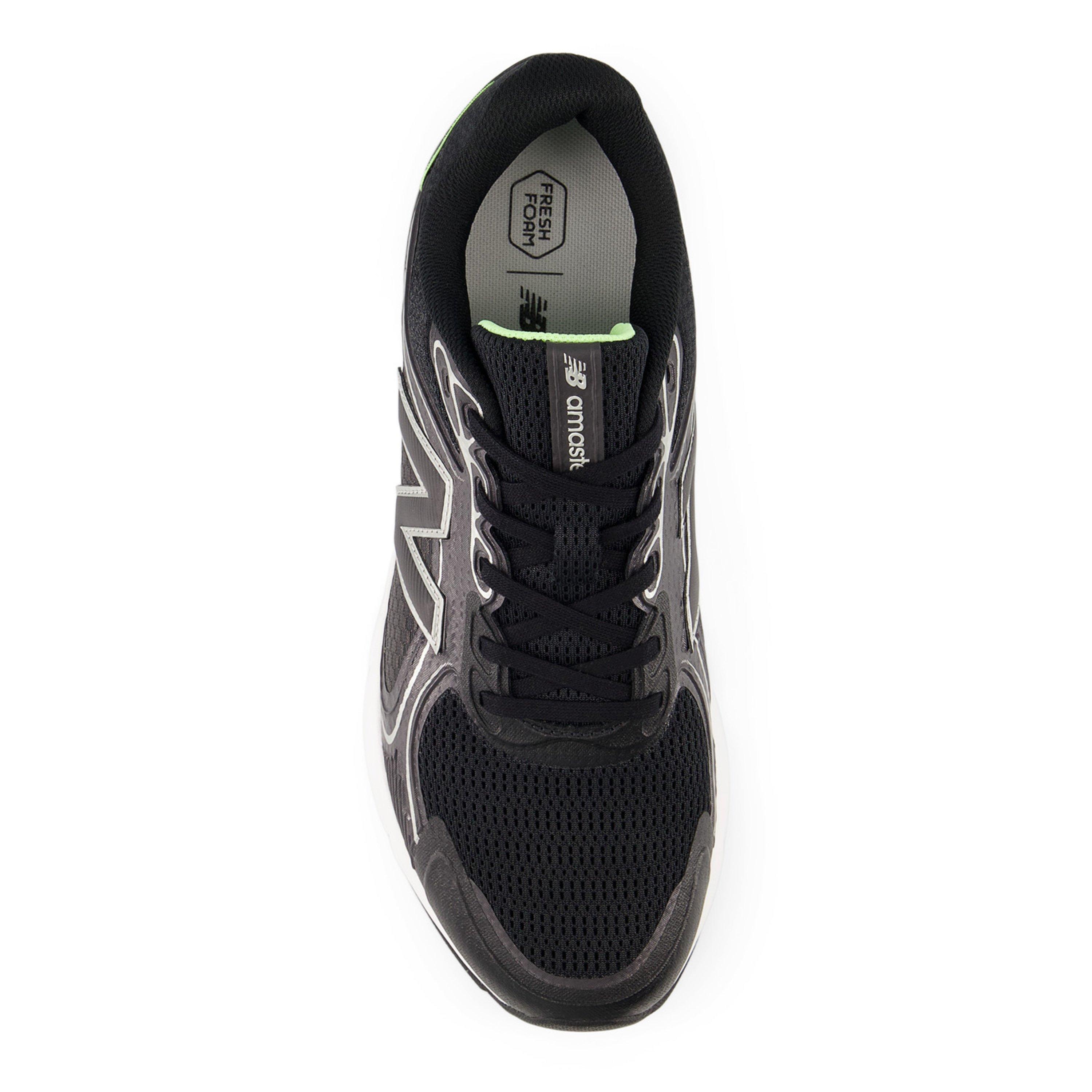 BLACK/SILVER - New Balance - Fresh Foam Amaste Mens Running Shoes - 6