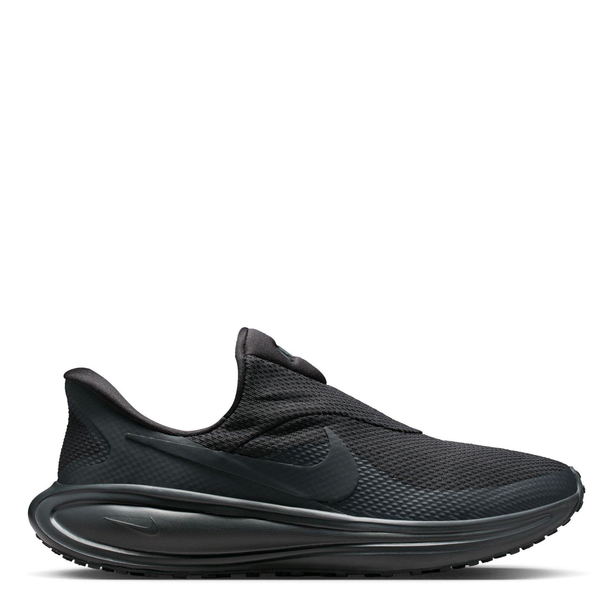 Nike Men's Slip On Trainers - Triple Black - 8 (42.5)