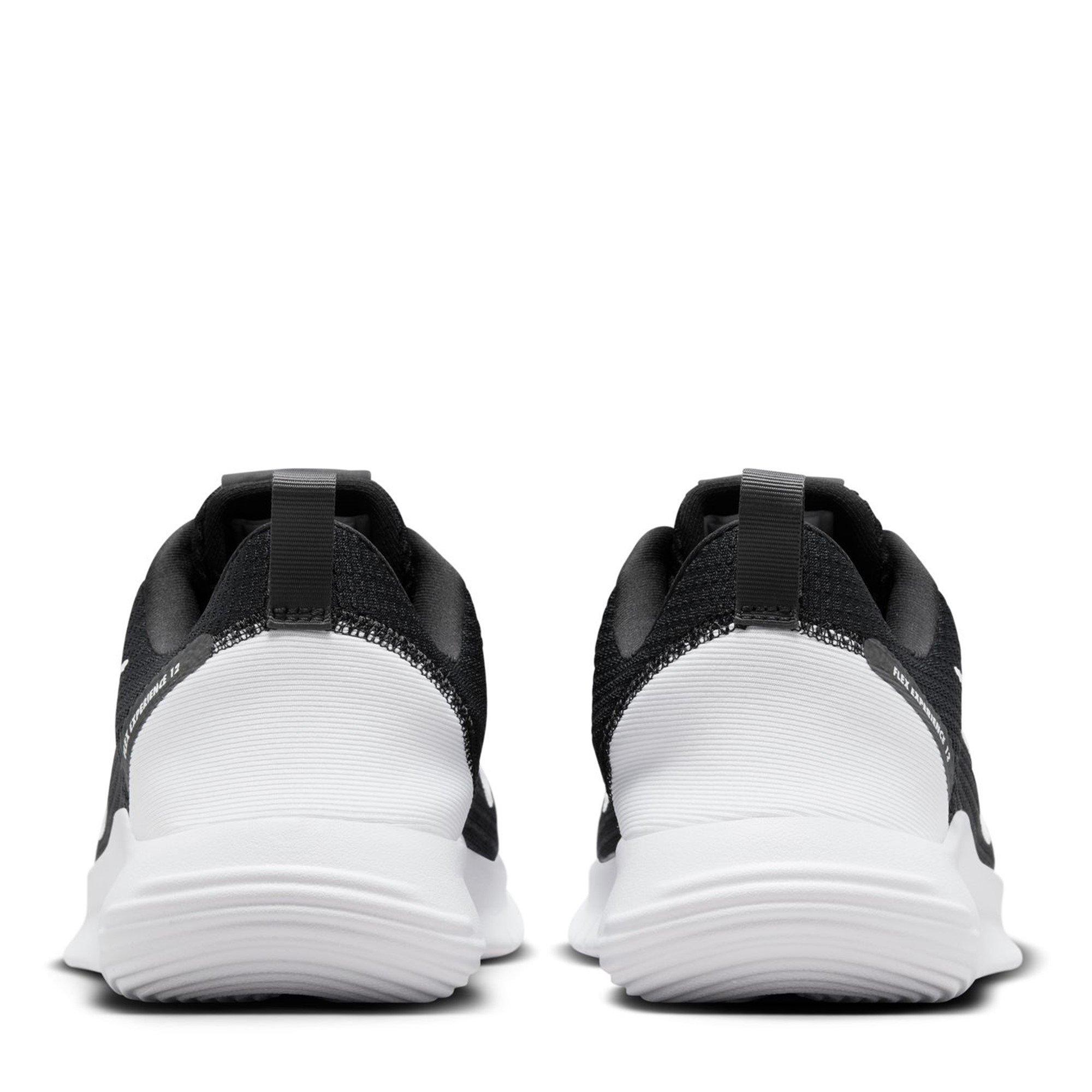 Blk/Wht-Dk.Grey - Nike - Flex Experience Run 12 Mens Running Shoes - 4