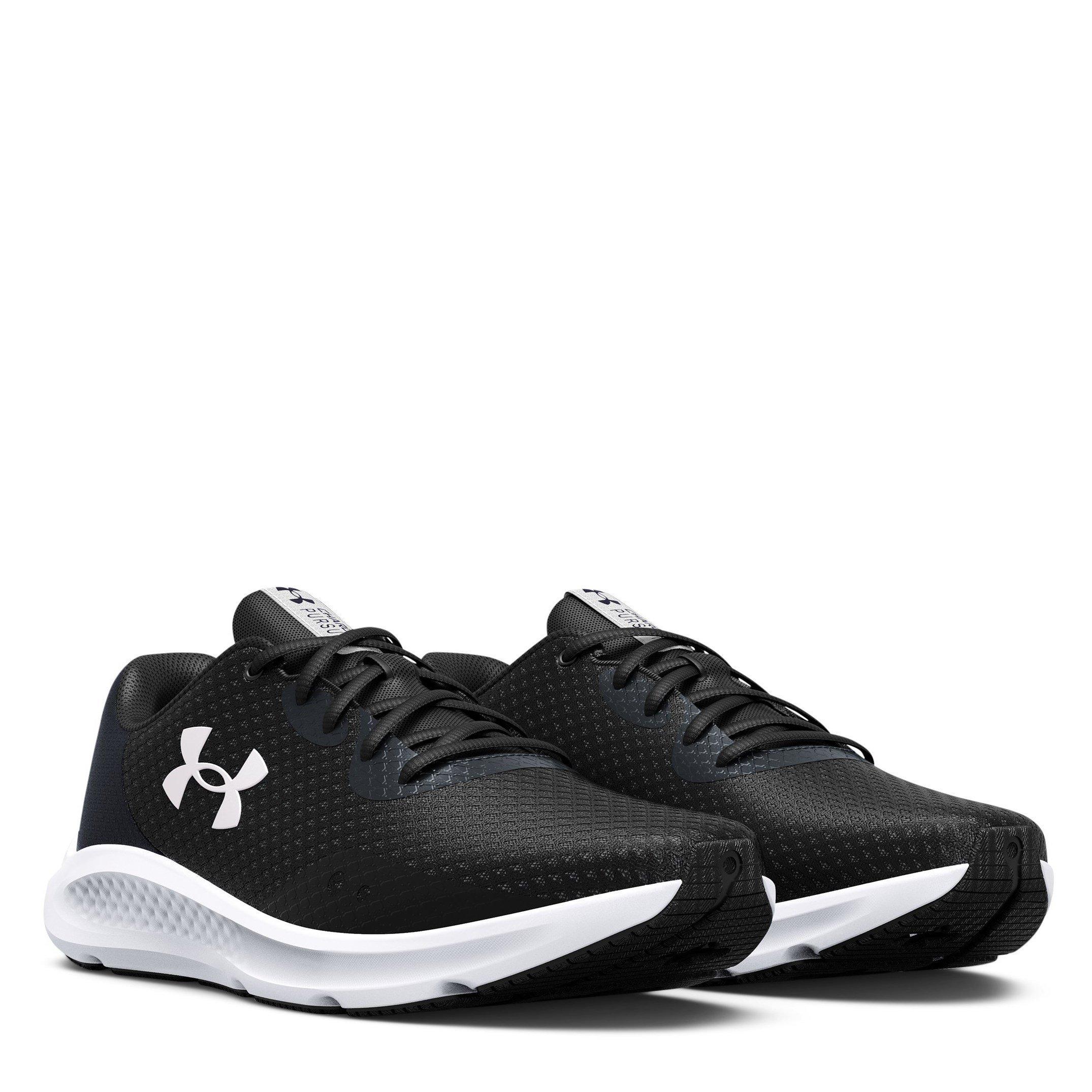 Sort/Hvid - Under Armour - Armour Charged Pursuit 3 Mens Trainers - 5