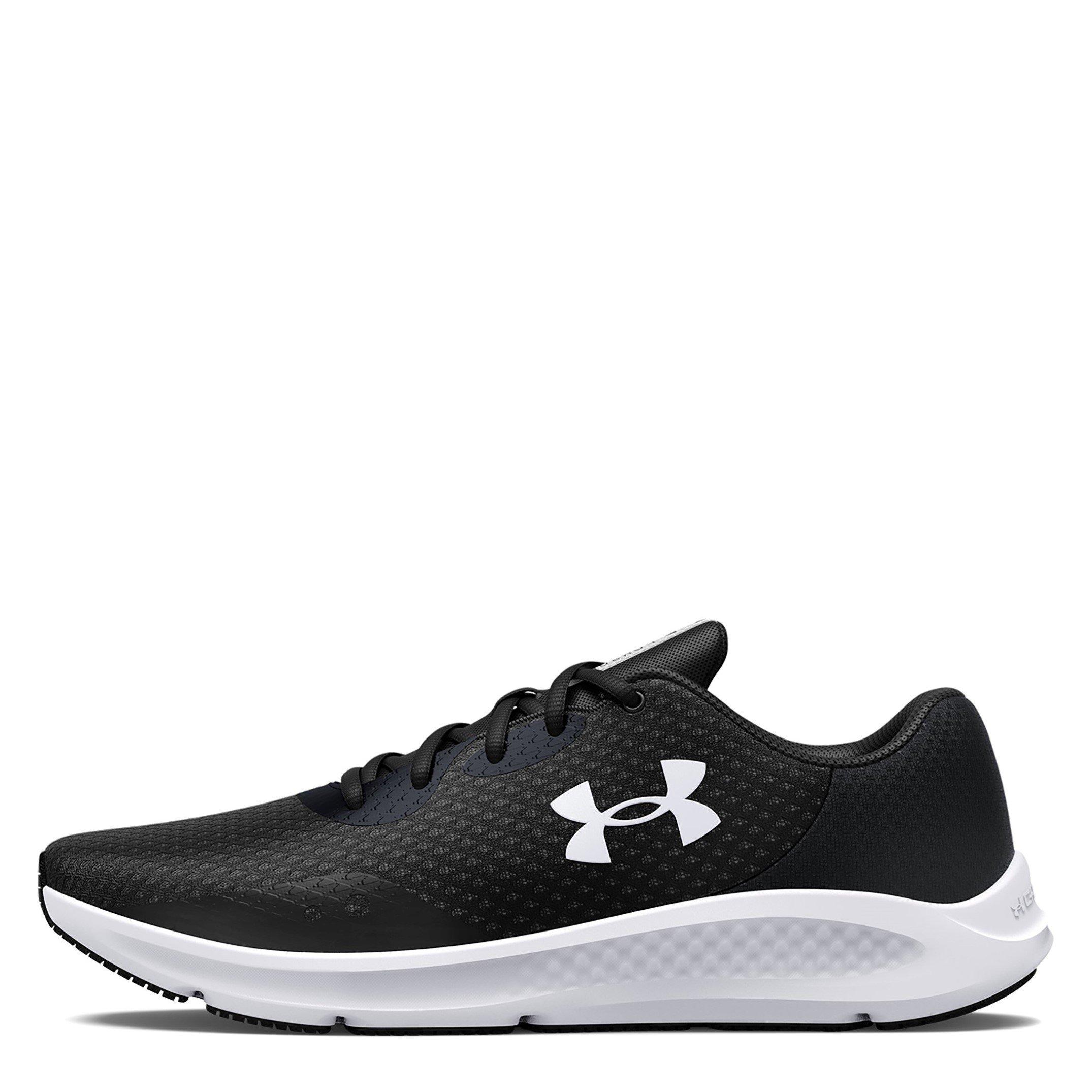 Sort/Hvid - Under Armour - Armour Charged Pursuit 3 Mens Trainers - 7