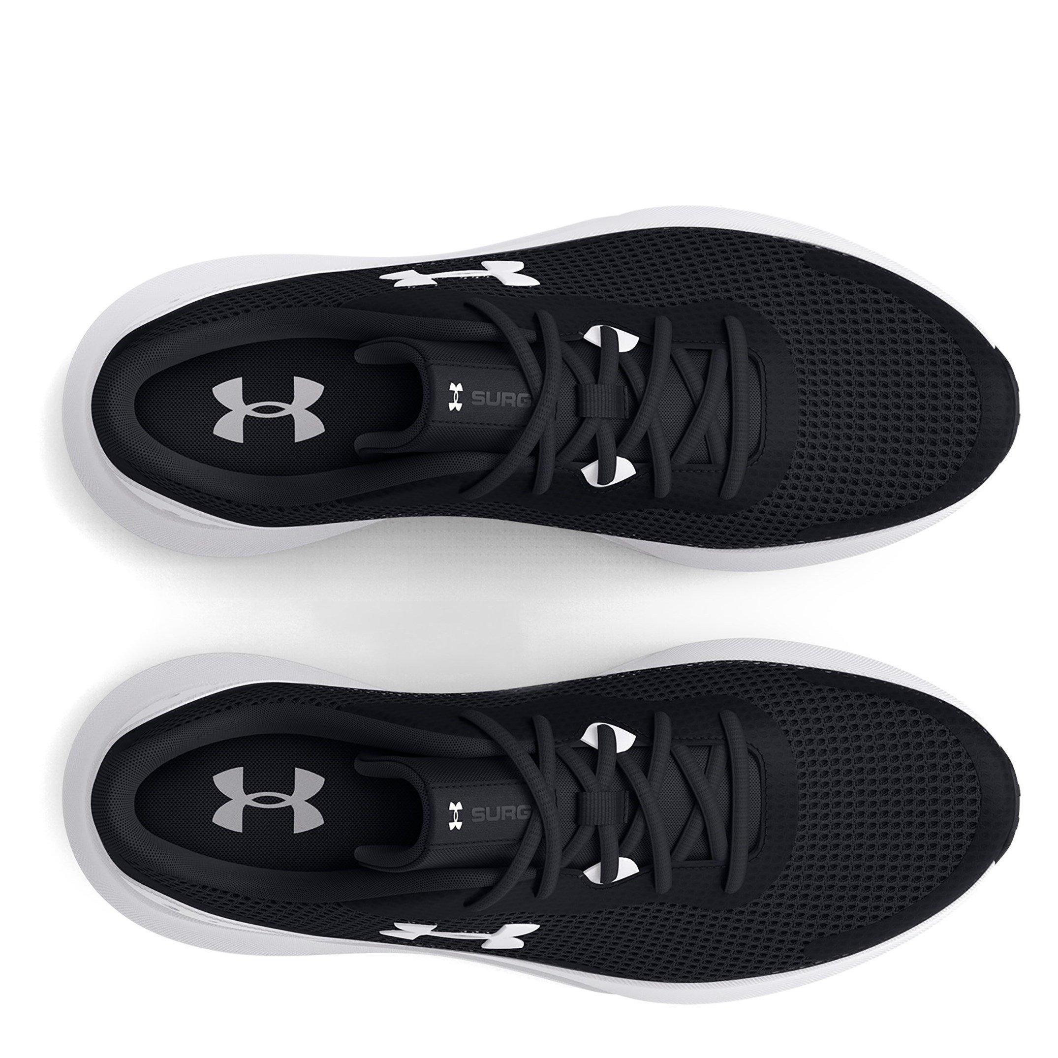 Noir/Blanc - Under Armour - Surge 3 Running Trainers Mens - 4
