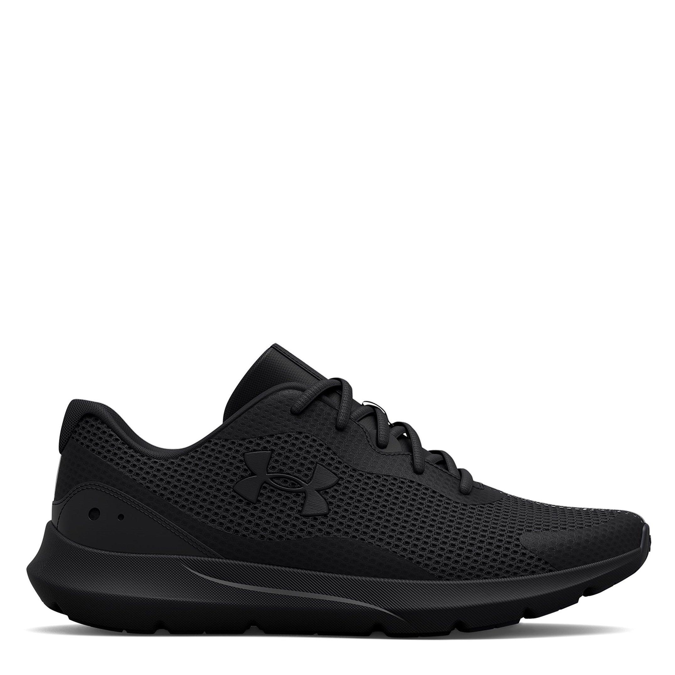 Under Armour Men's Surge 3 Running Trainers - Triple Black - 6 (40)