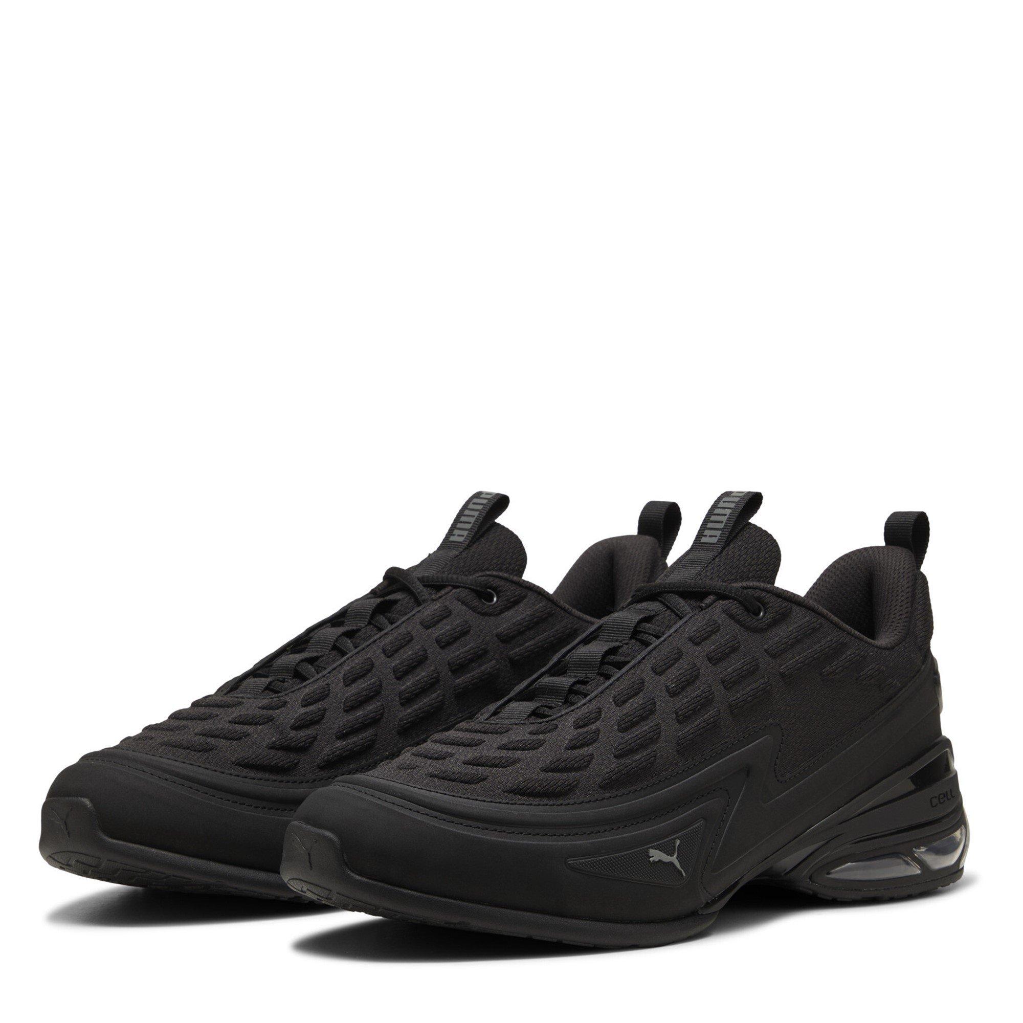 Puma Men's Meza Runners - Triple Black - 8 (42)