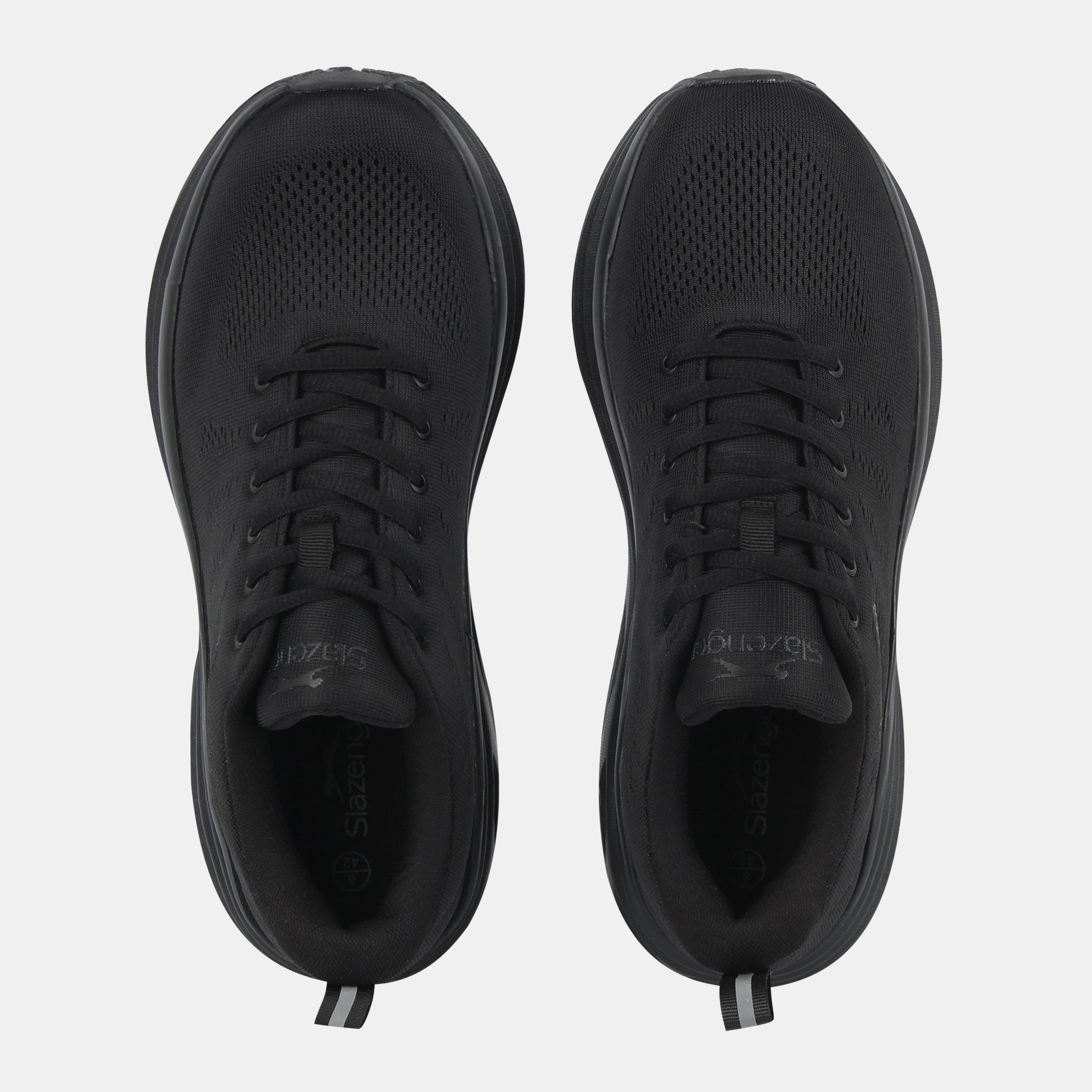 Black/Black - Slazenger - Mesh Trainers Mens - 4