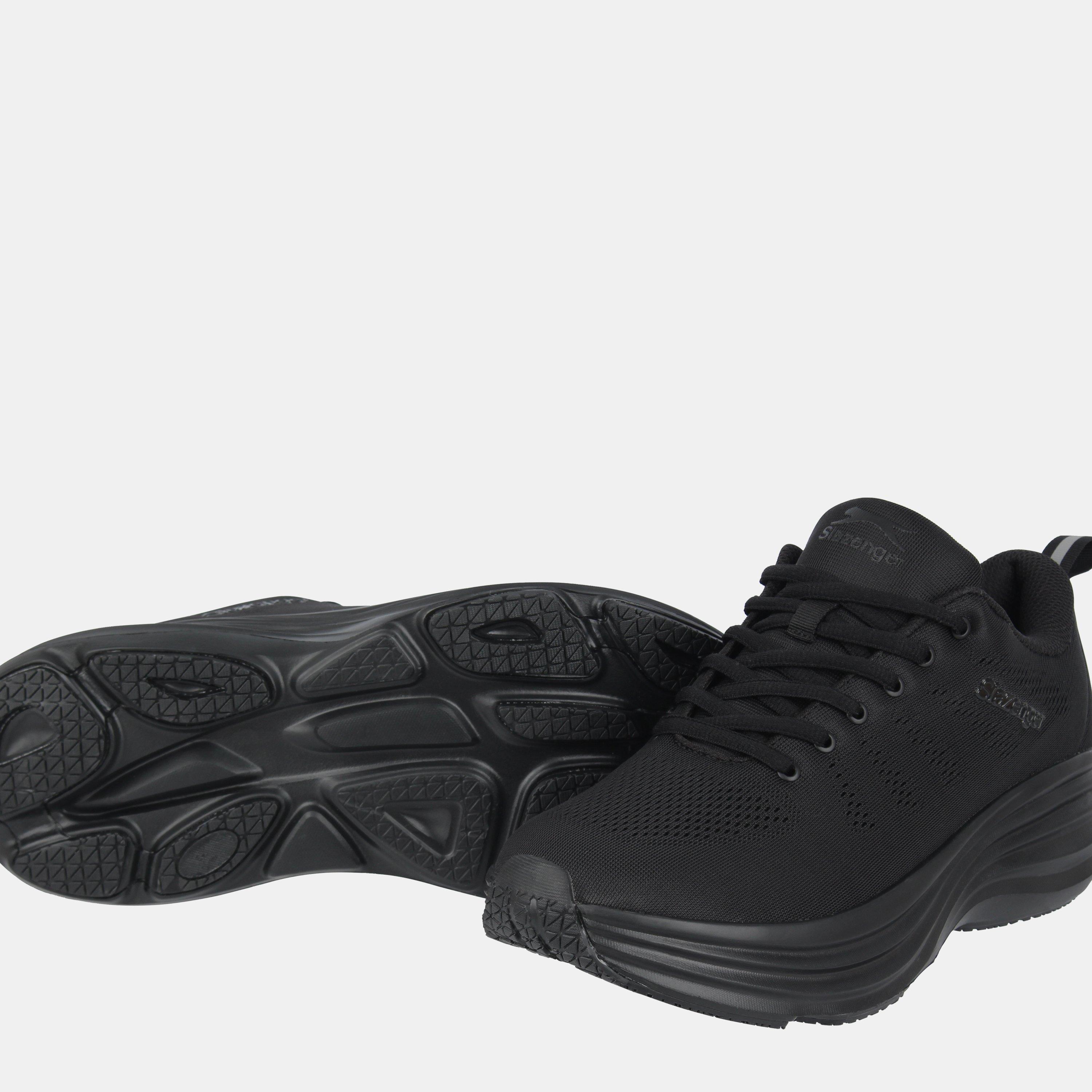 Black/Black - Slazenger - Mesh Trainers Mens - 3