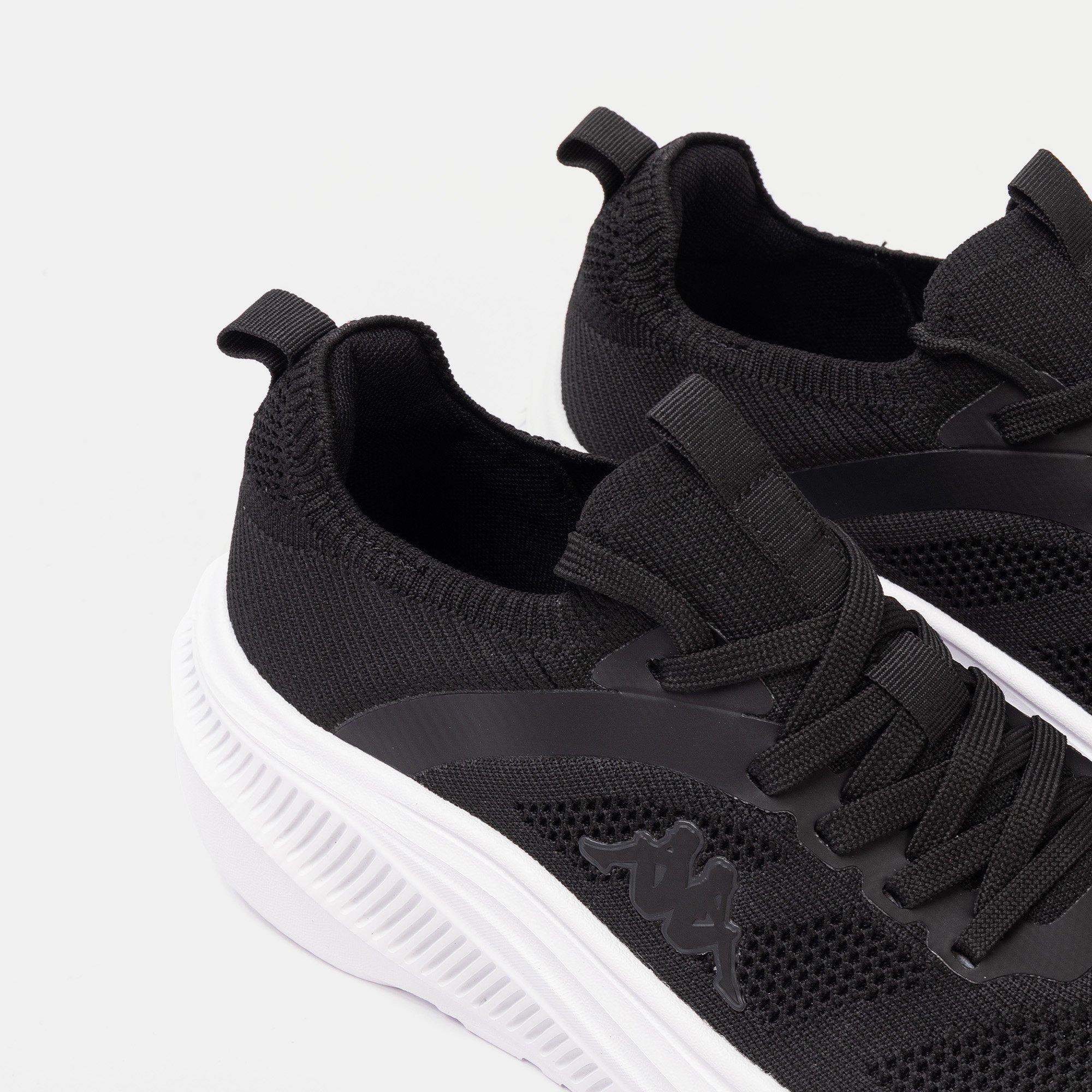 Schwarz/Weiß - Kappa - Prati Knit Trainers Mens - 4