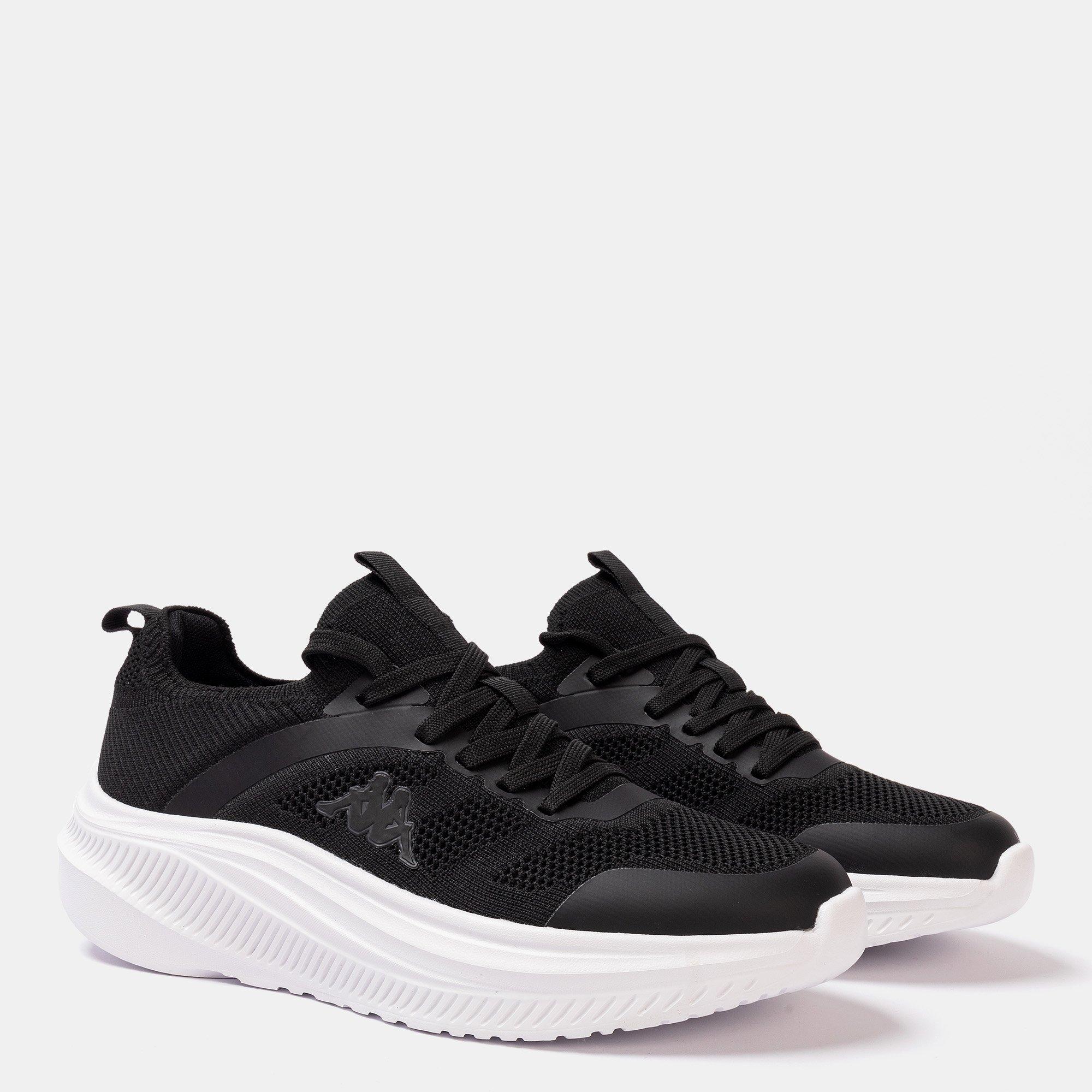 Schwarz/Weiß - Kappa - Prati Knit Trainers Mens - 7