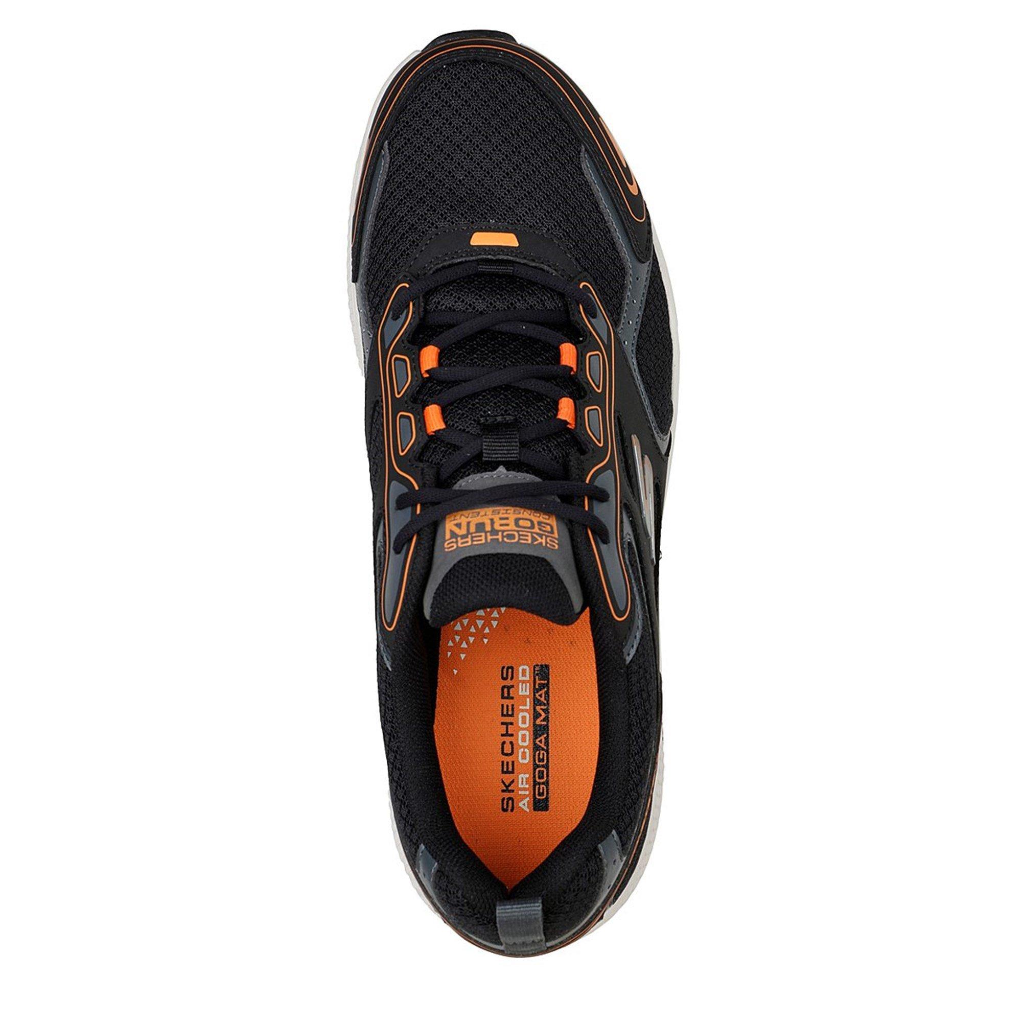 Black/Wht/Orang - Skechers - Skechers Consistent Runners Mens - 5