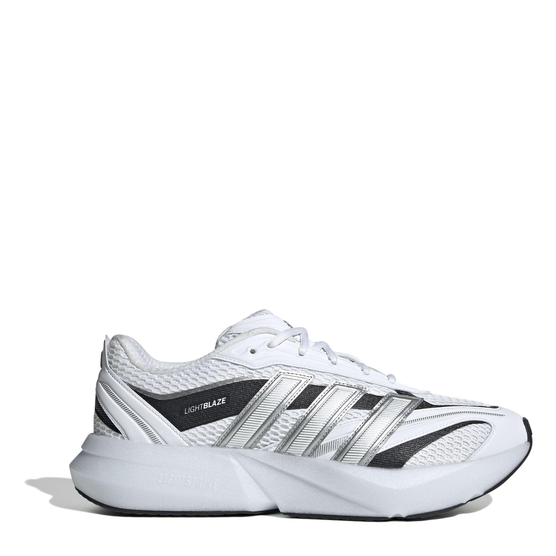 Wht/Sil/Blk - adidas - Lightblaze Glow Shoes Mens - 1