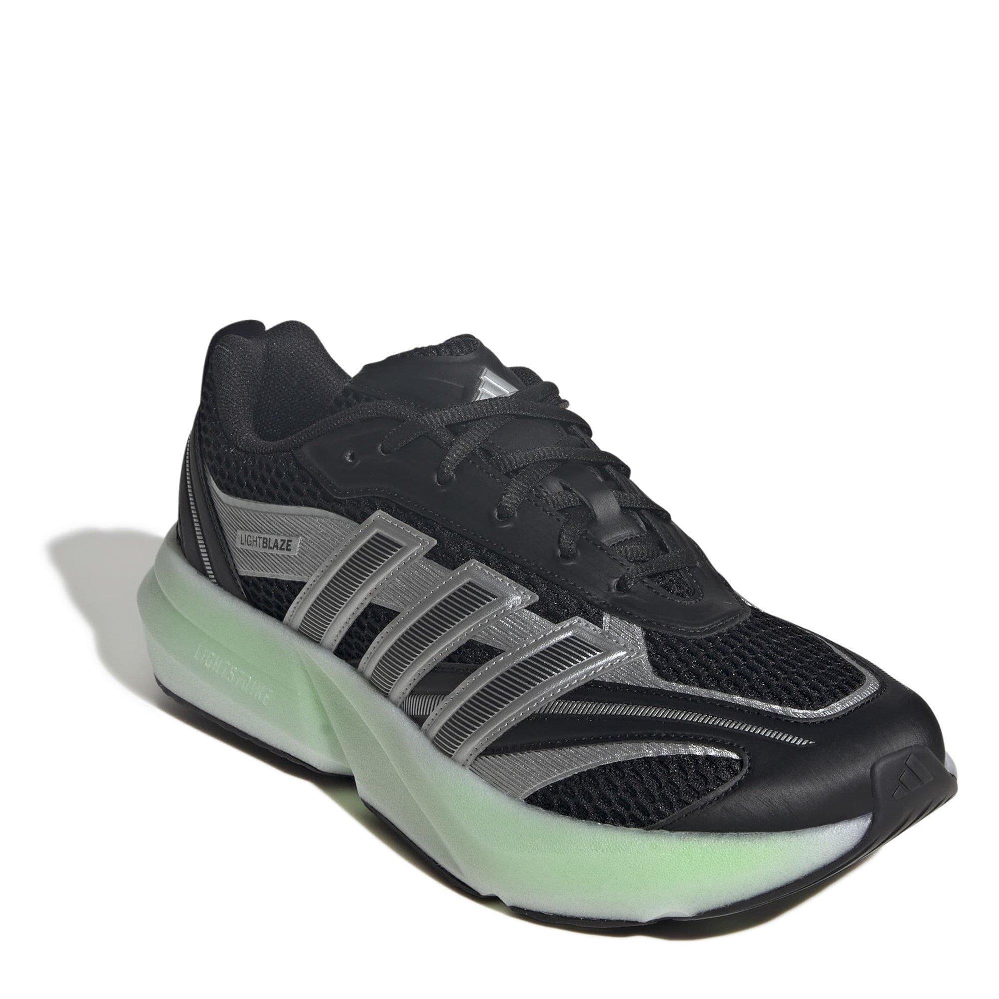Blk/Silv/Lime - adidas - Lightblaze Glow Shoes Mens - 3