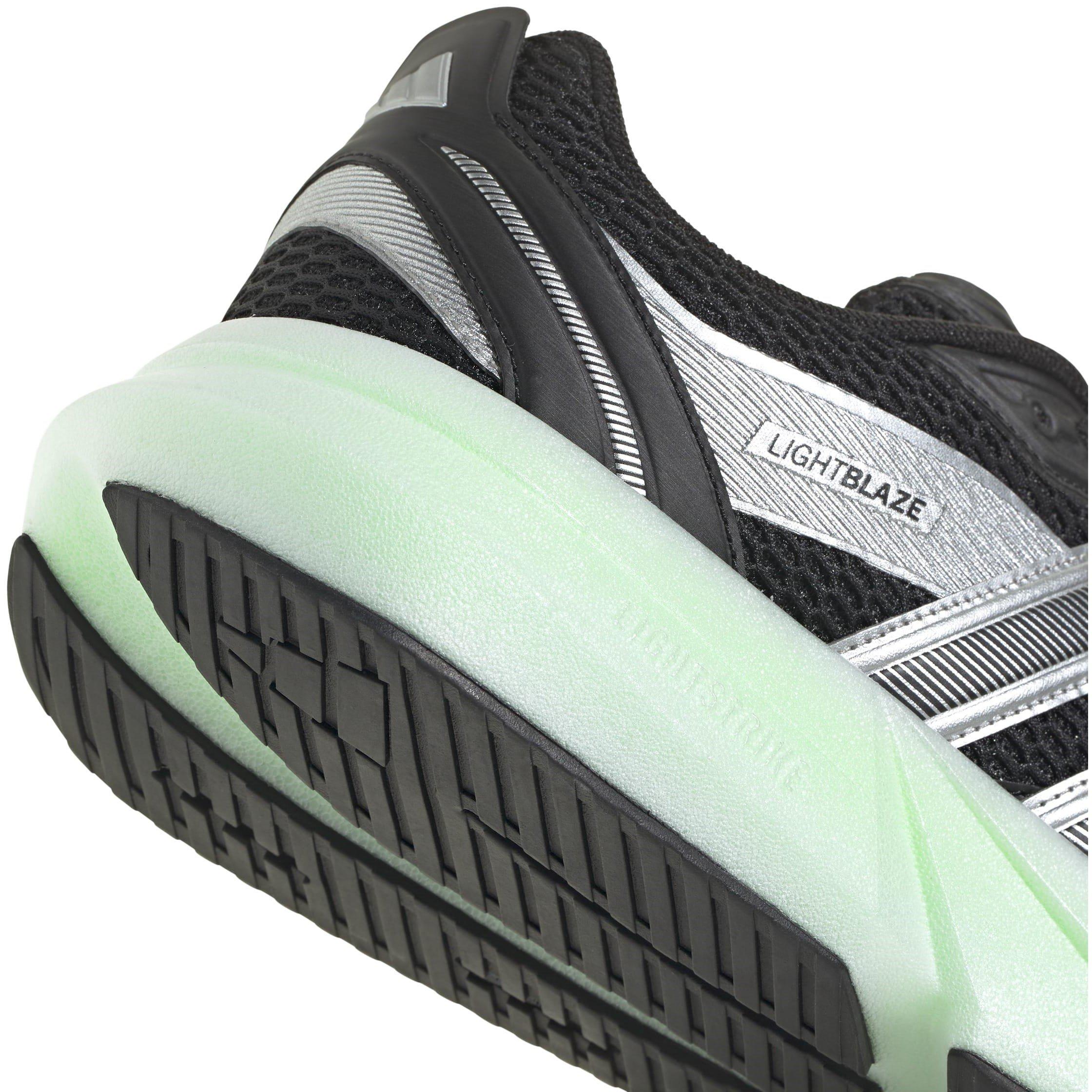 Blk/Silv/Lime - adidas - Lightblaze Glow Shoes Mens - 7