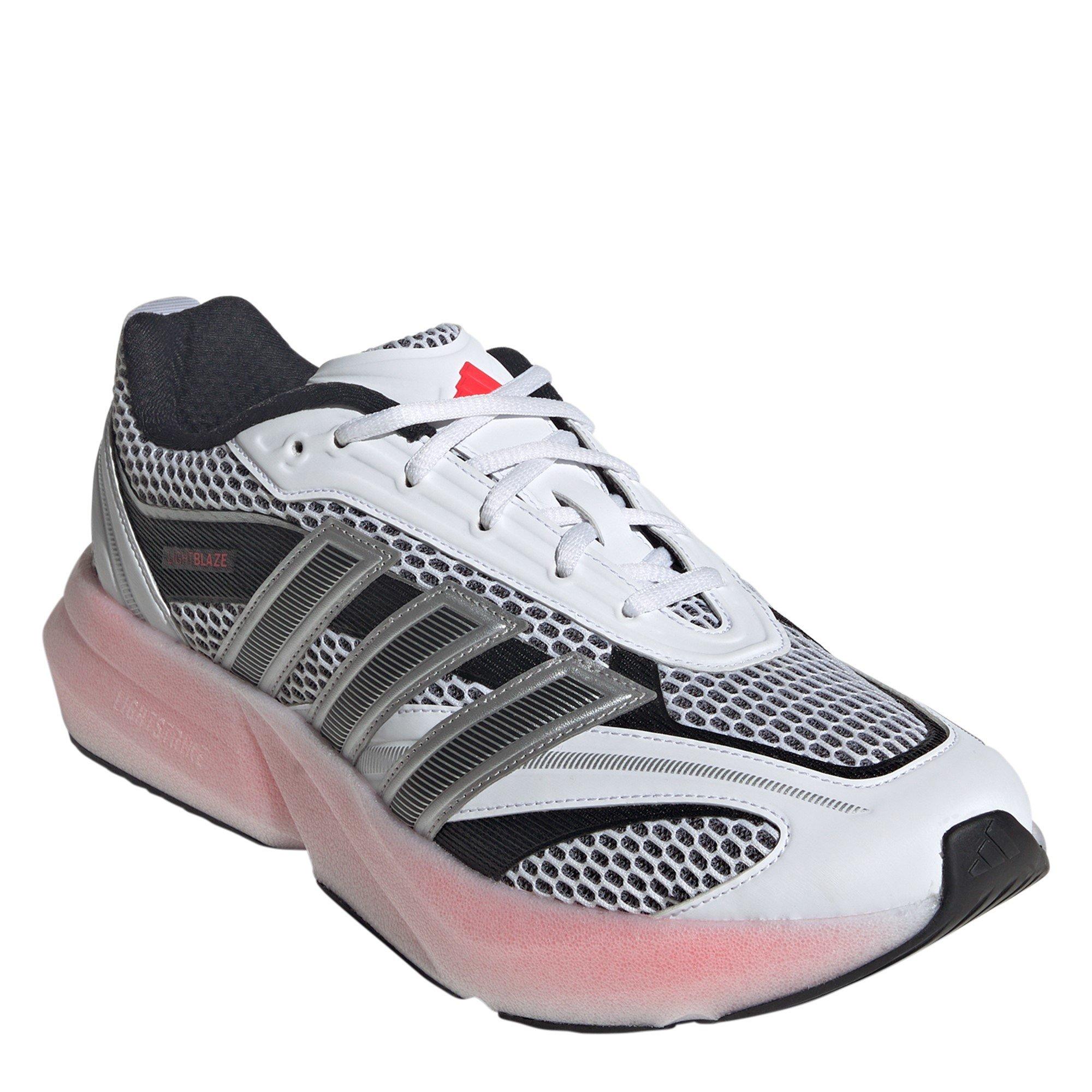 Wht/Blk/Rot - adidas - Lightblaze Glow Shoes Mens - 3