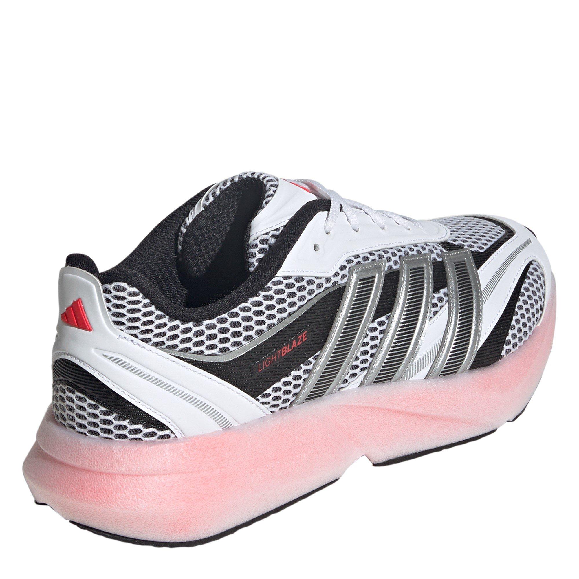 Wht/Blk/Rot - adidas - Lightblaze Glow Shoes Mens - 4