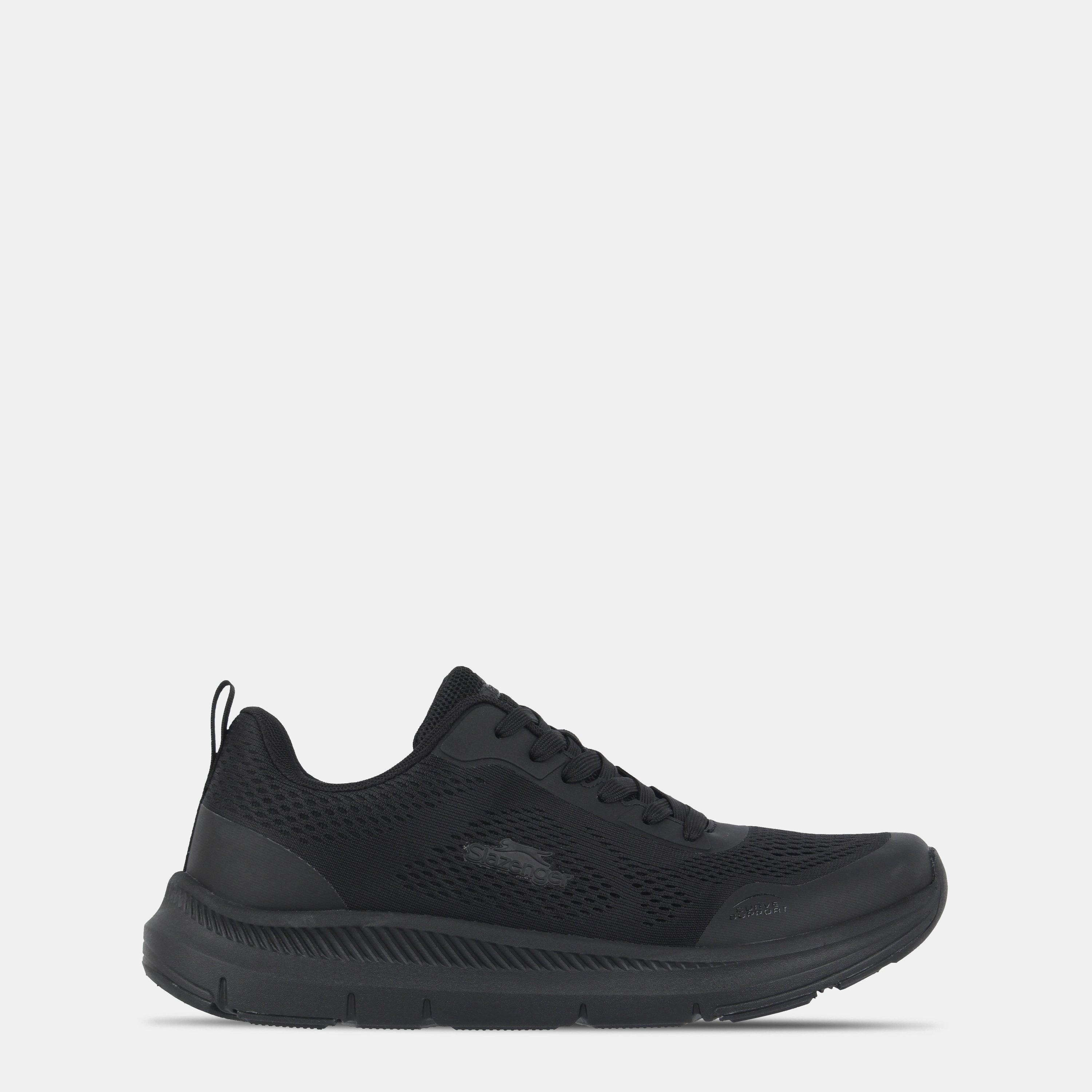 Black/Black - Slazenger - Curve Support Trainer Mens - 1
