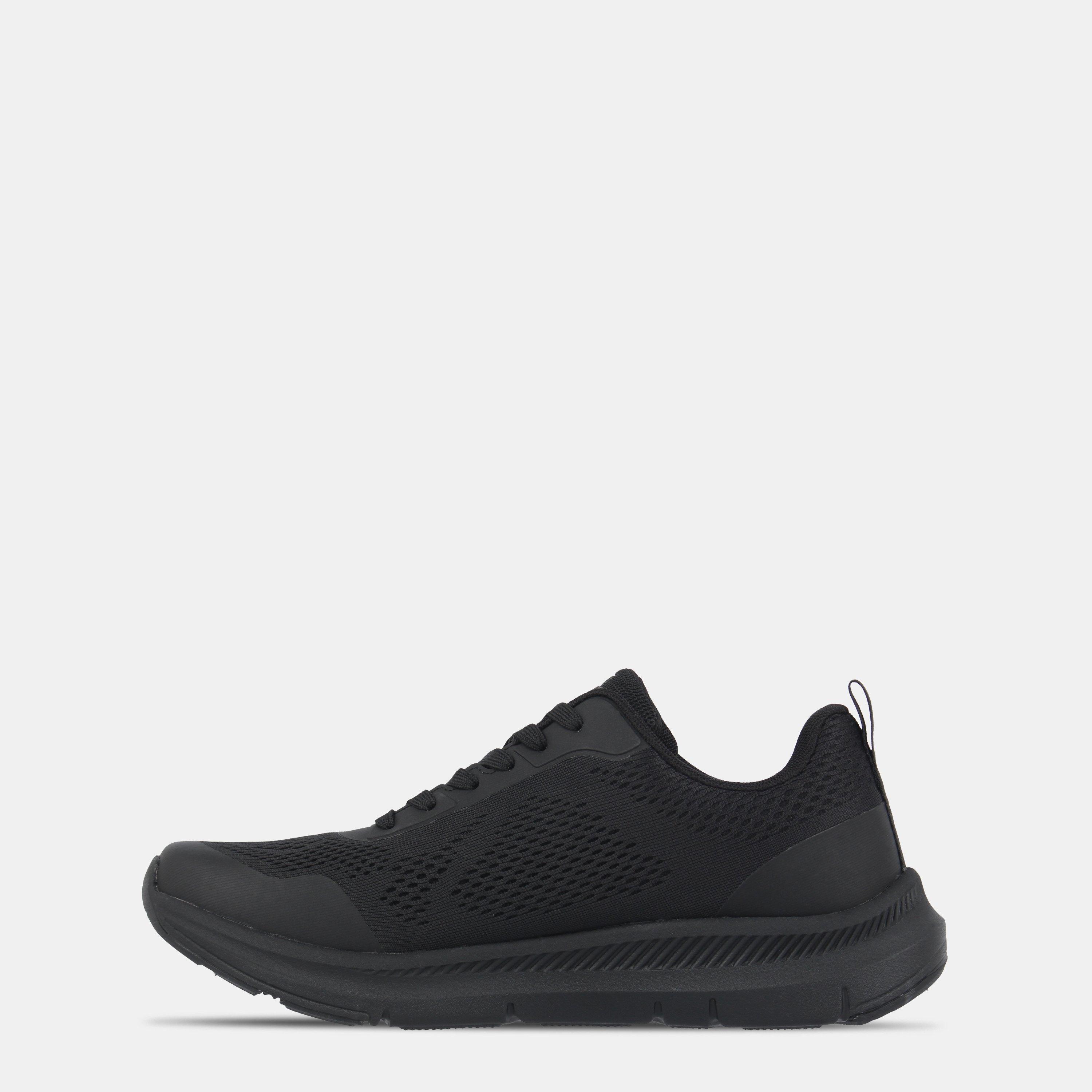 Black/Black - Slazenger - Curve Support E-Mesh Trainer Mens - 2