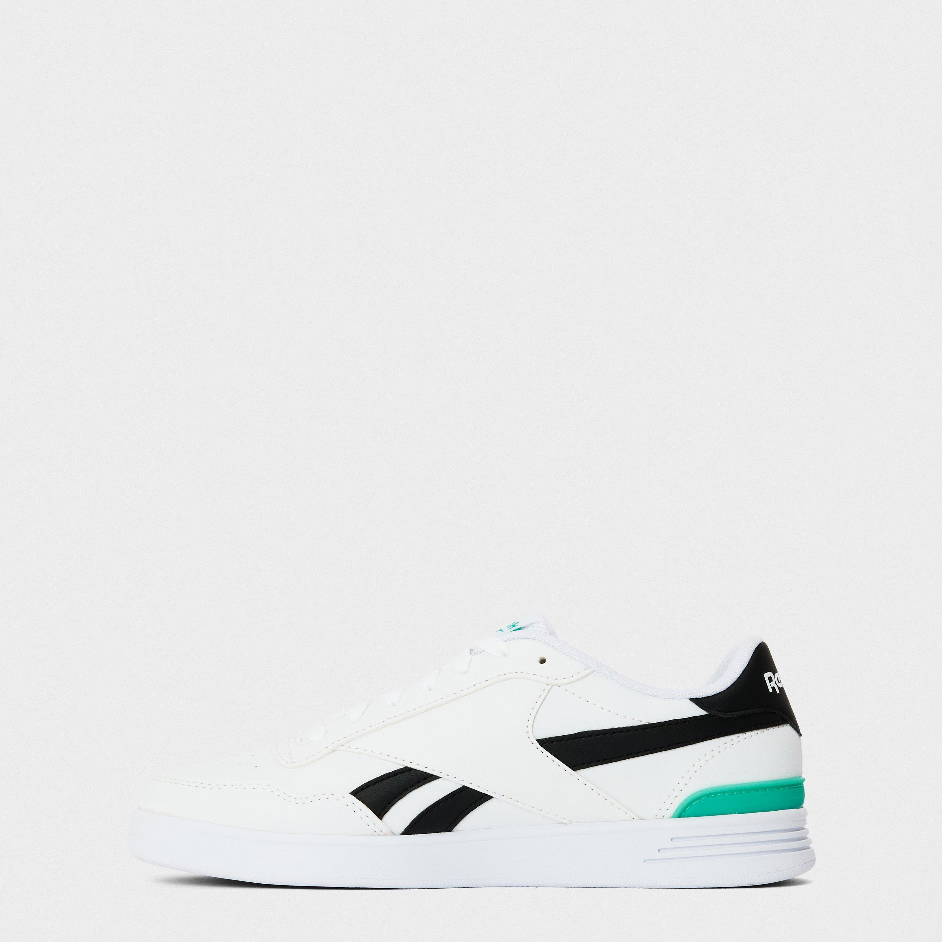 White/Black/Tea - Reebok - Men's Court Advance Runner - 2