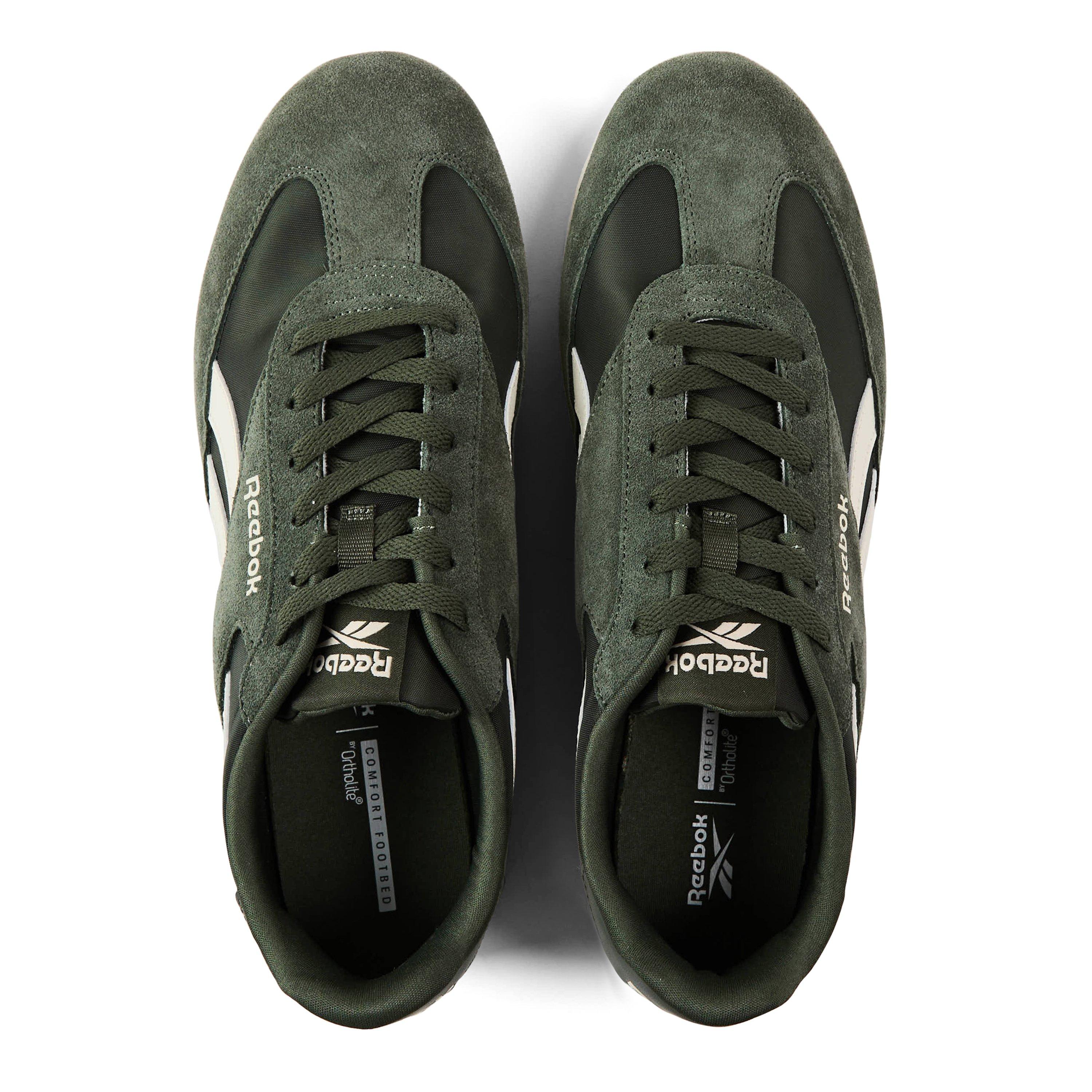 Green/White - Reebok - Reebok World 70 Mens Trainers - 4