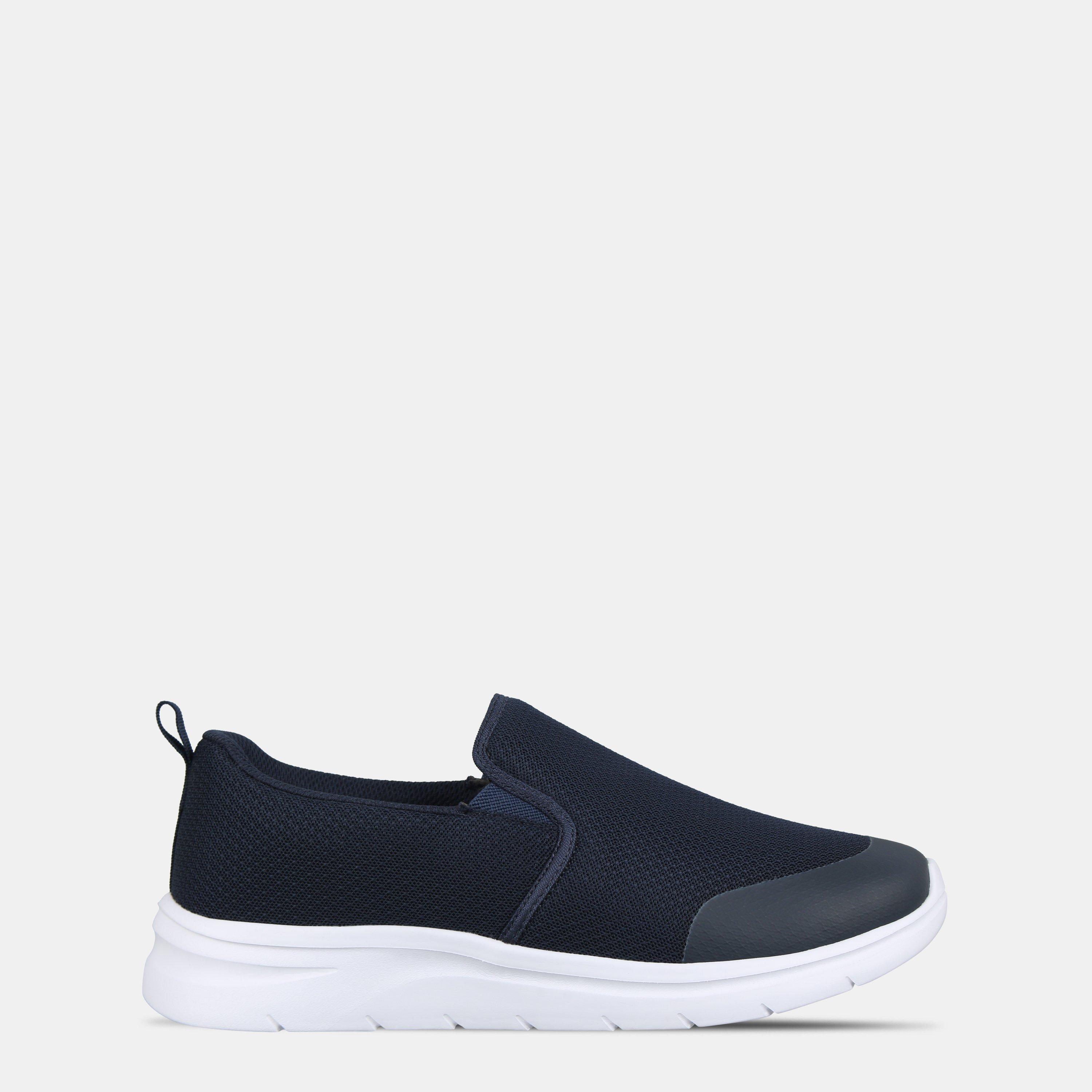 Slazenger Men's Zeal Slip On Shoe - Navy/White - 13 (48.5)