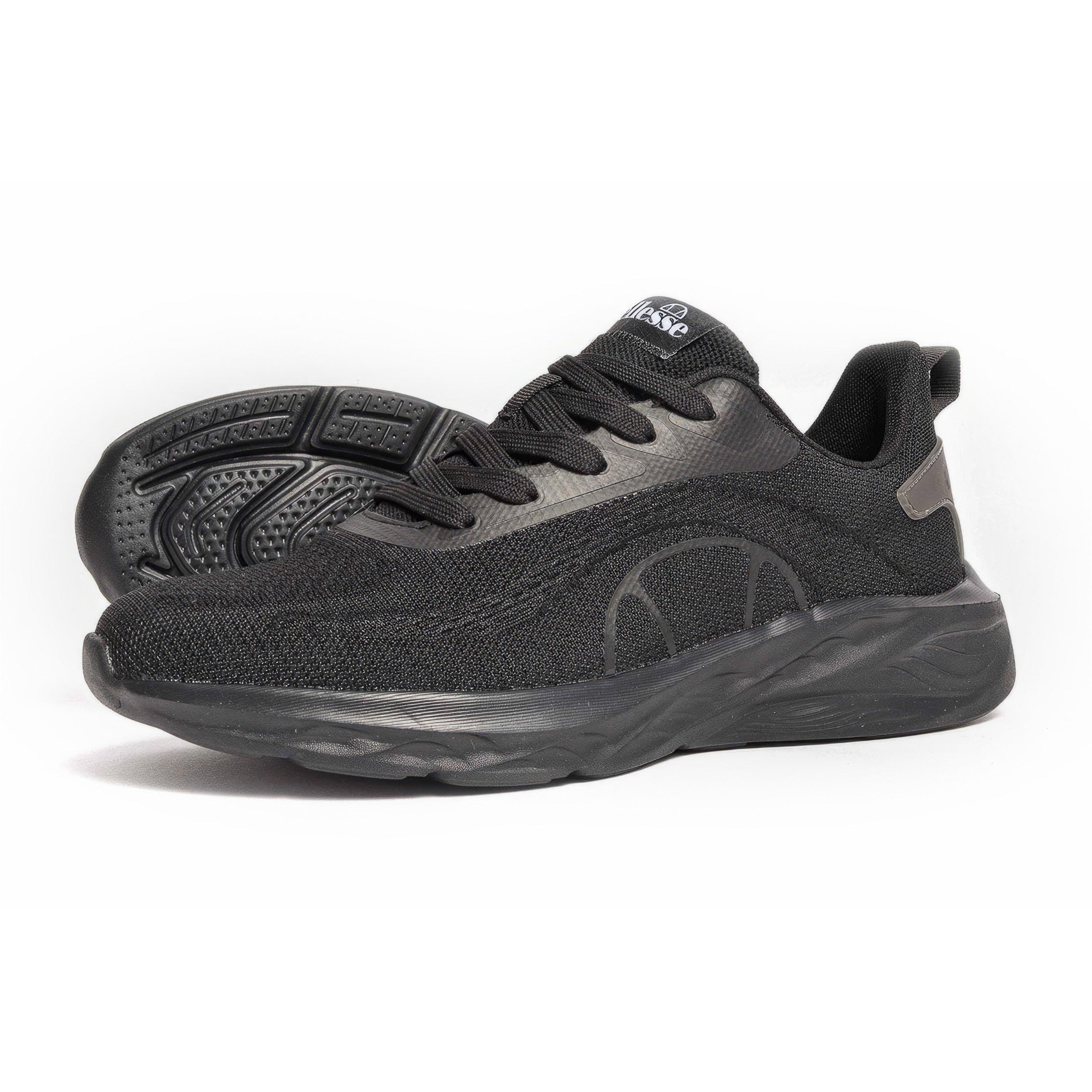 Solid Black - Ellesse - Como Runners Mens