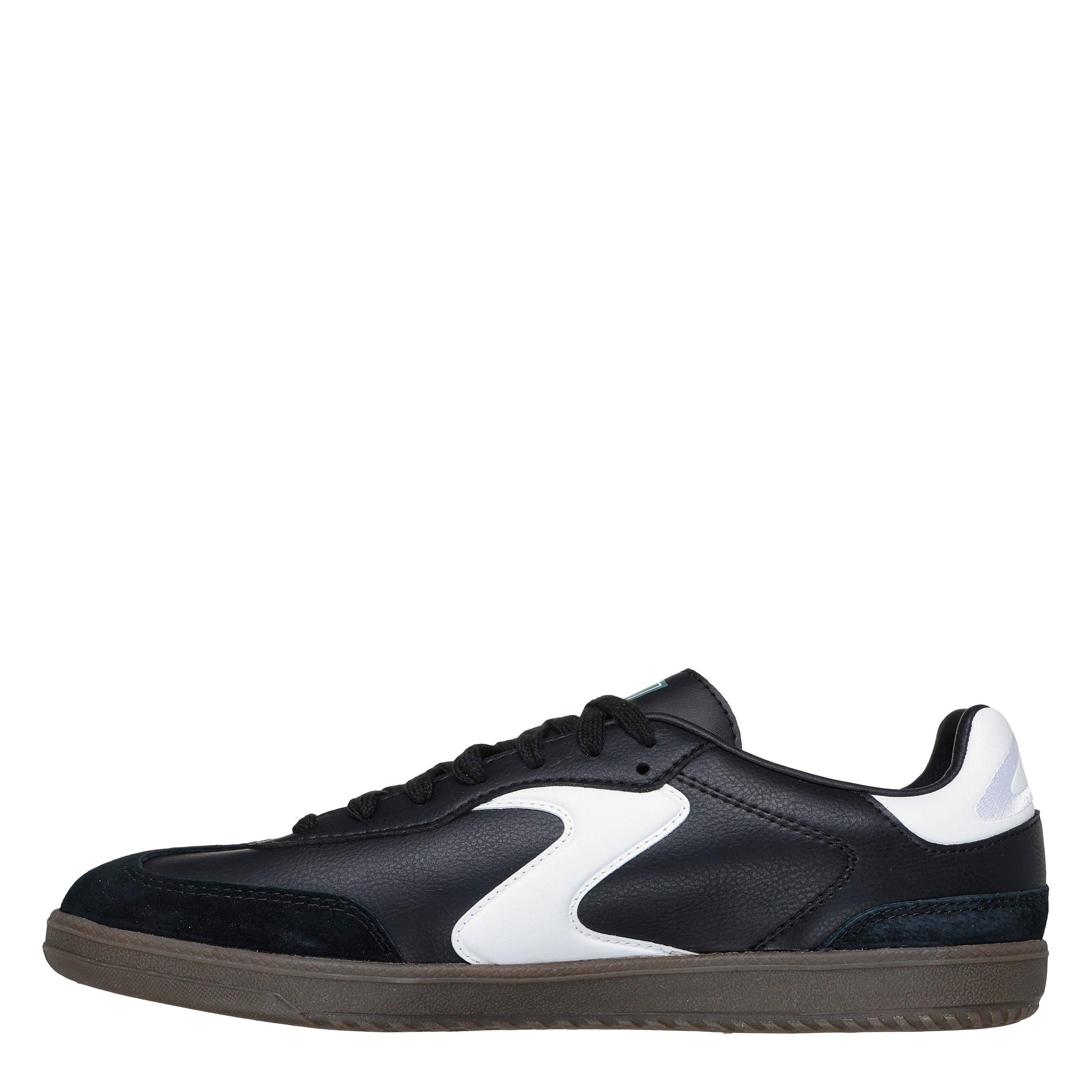 Black/White - Skechers - Hotshot Retro Runners Mens Trainers - 2