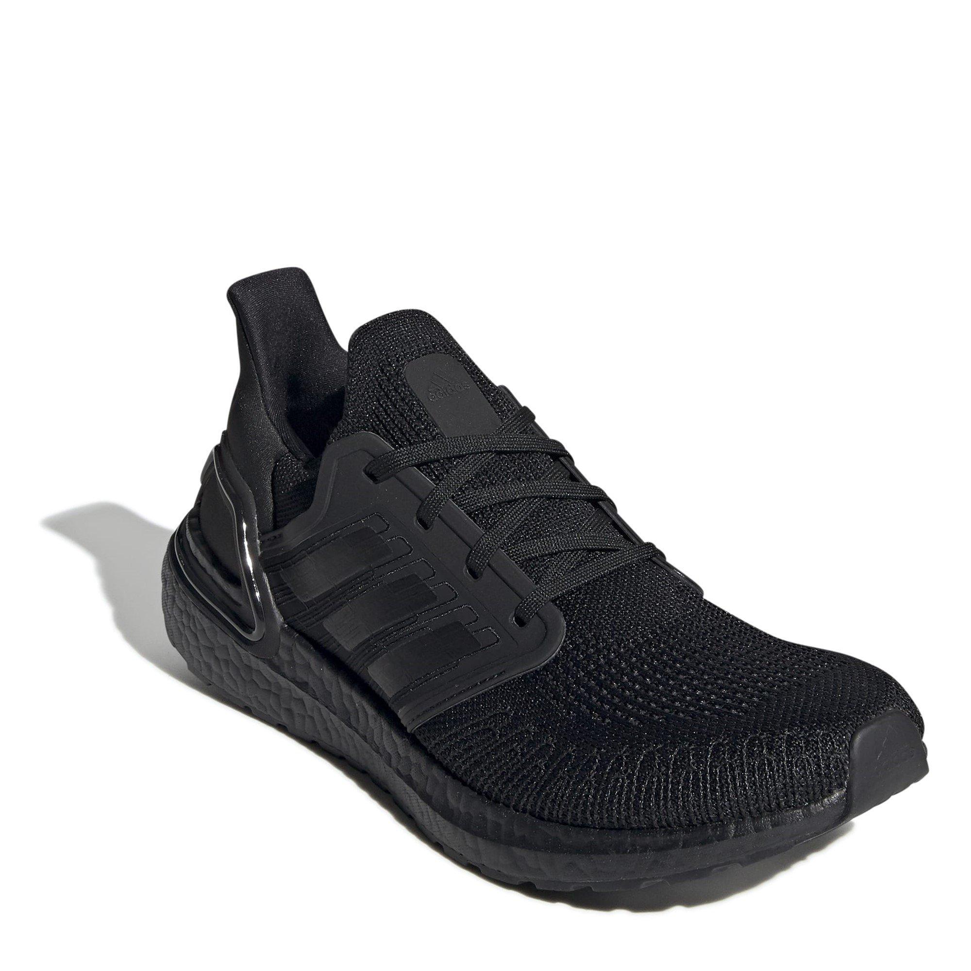 Black/Black/Red - adidas - Ultraboost 20 Shoes Mens - 3