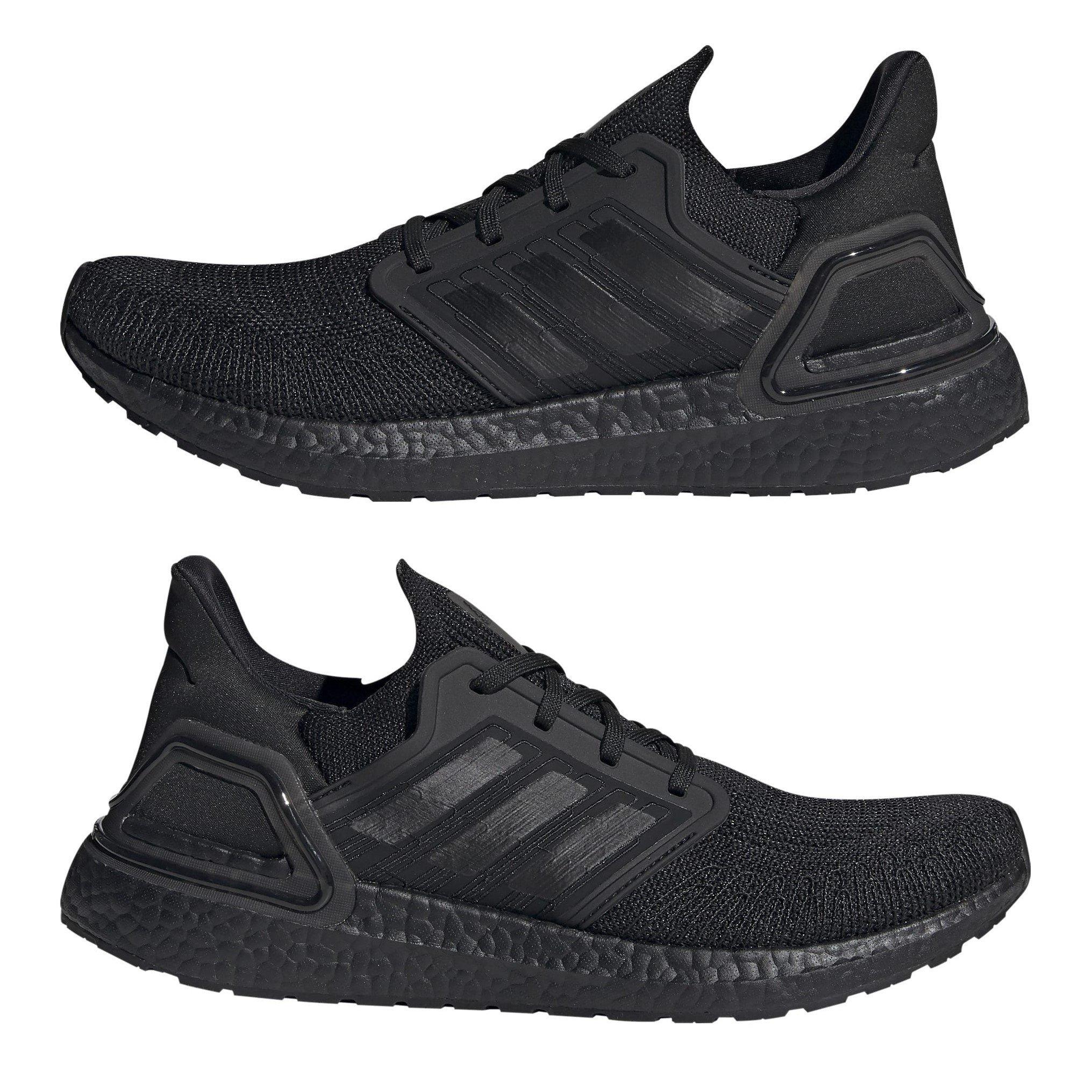 Black/Black/Red - adidas - Ultraboost 20 Shoes Mens - 10