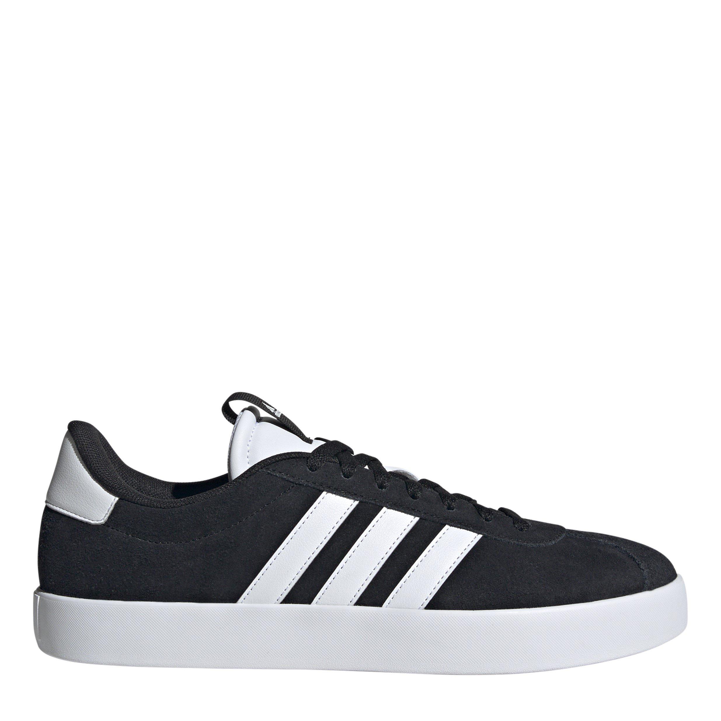Adidas Men's Vl Court 3.0 Shoes - Black/White - 10 (44.7)