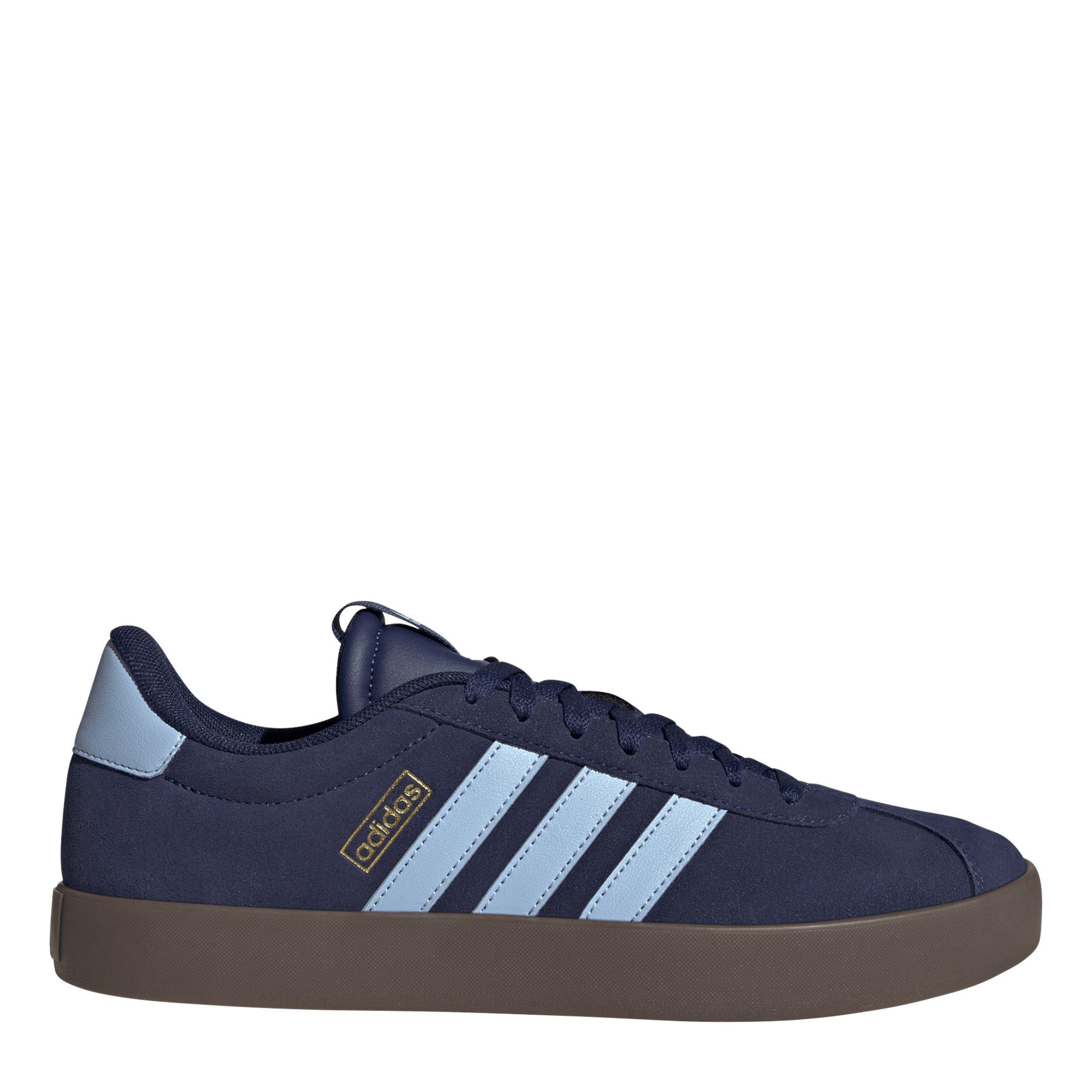Adidas Men's Vl Court 3.0 Shoes - Navy/Sky - 9.5 (44)
