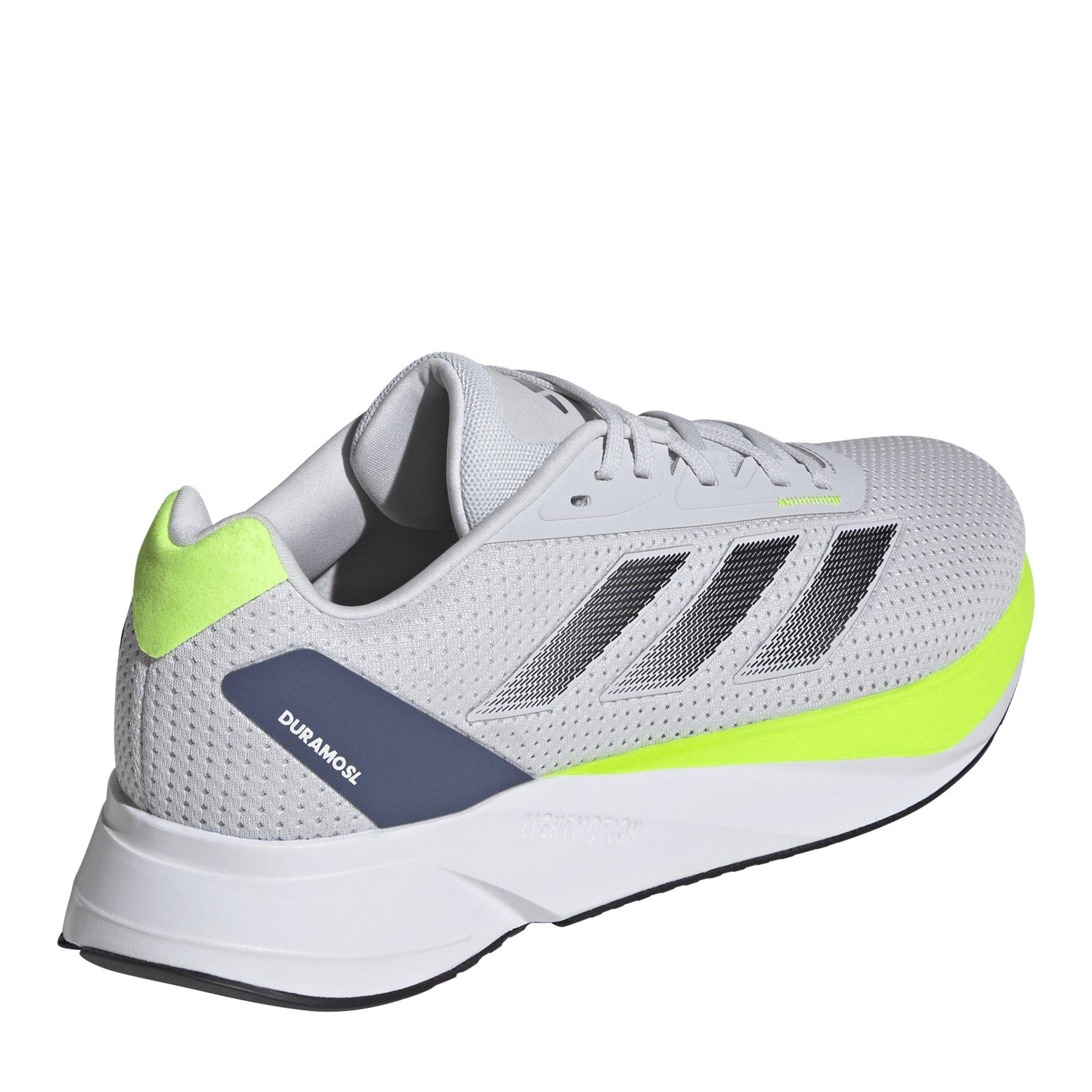 Grey/Blk/Lem - adidas - Duramo Sl M Runners Mens - 4