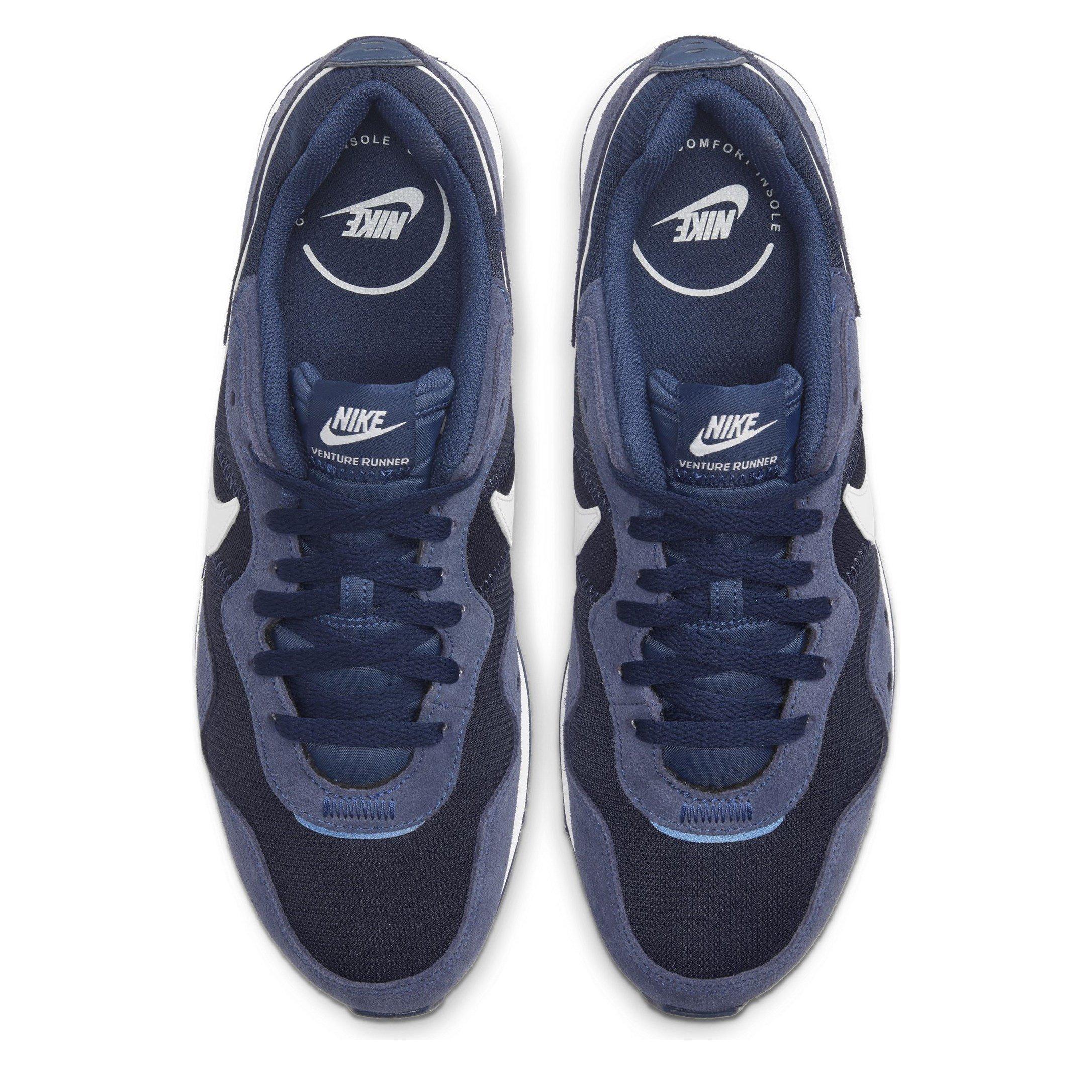 Navy/White - Nike - Venture Runner Trainers Mens - 5