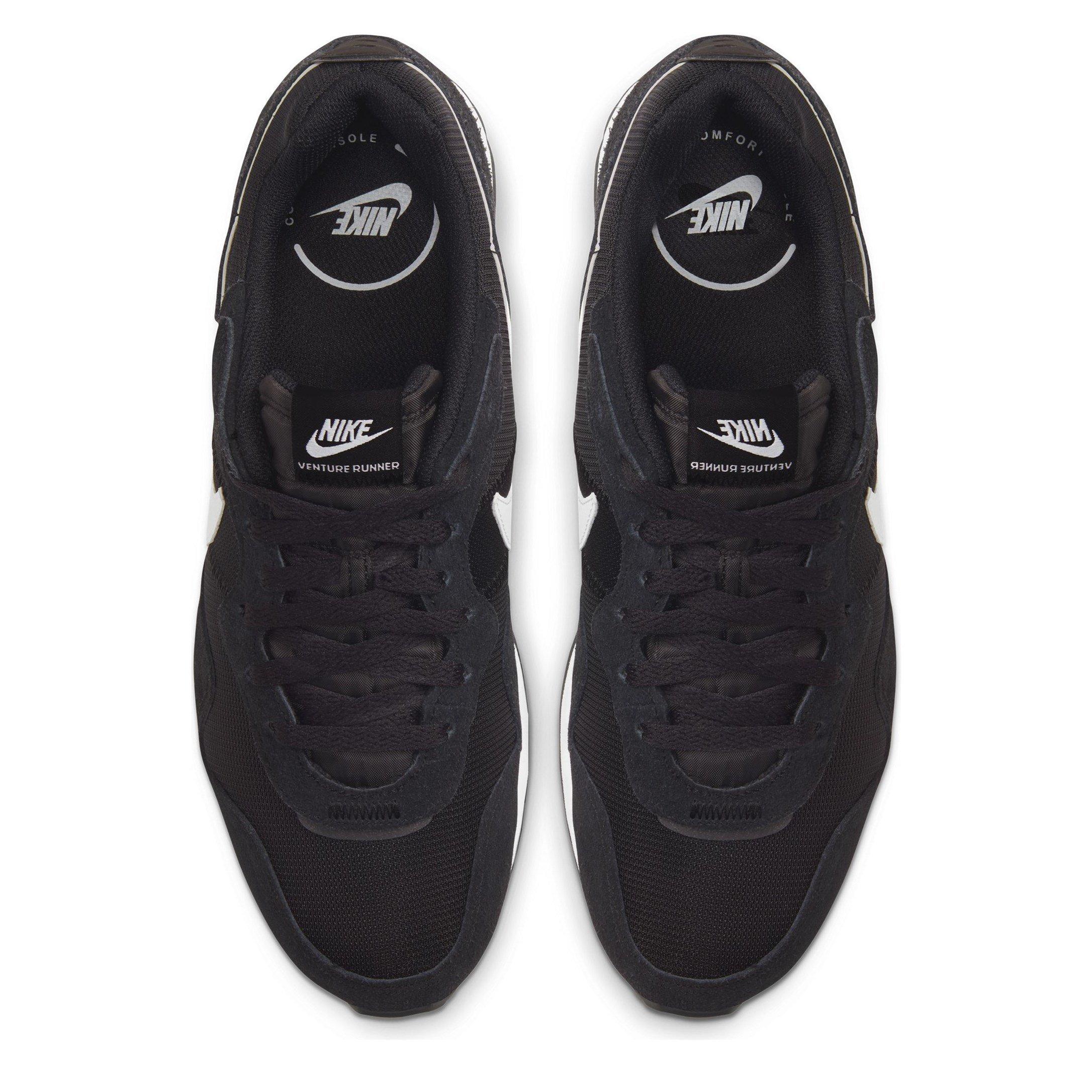 Black/White - Nike - Venture Runner Trainers Mens - 5