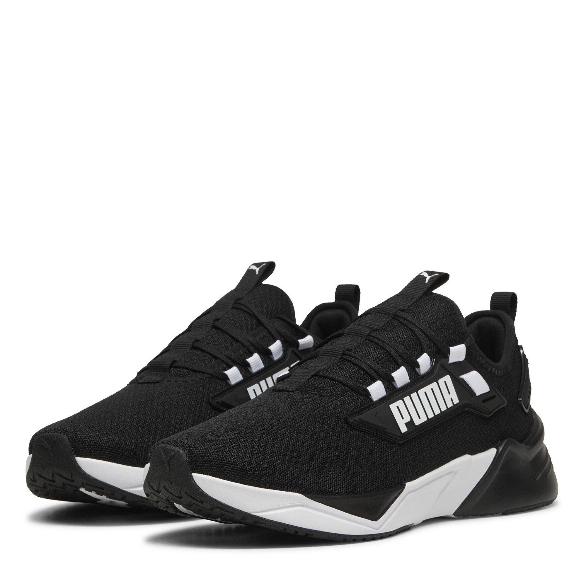 Black/White - Puma - Retaliate 3 Runners Mens - 1