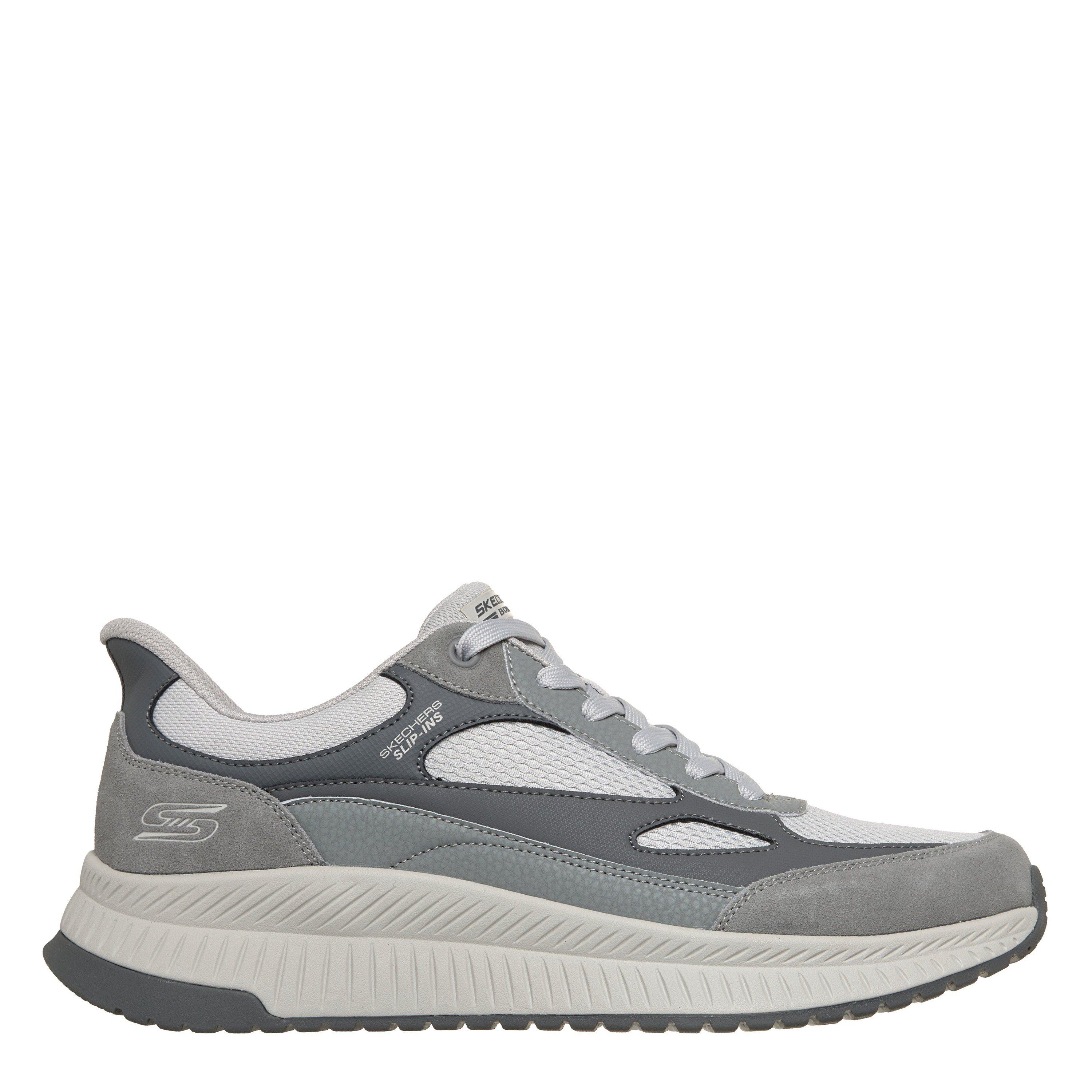 Grey/White - Skechers - Skechers Bobs Squad Sn63 - 1
