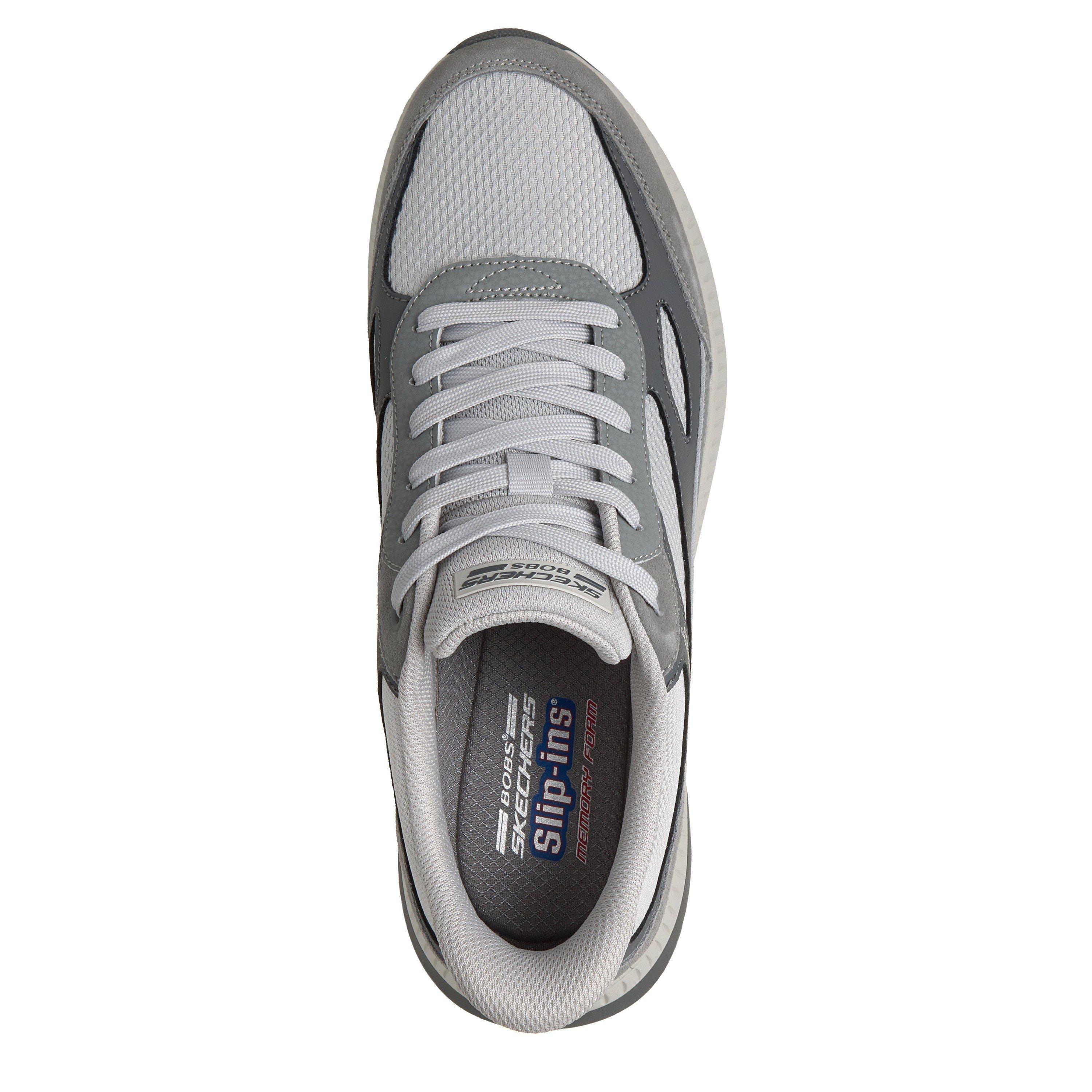 Grey/White - Skechers - Skechers Bobs Squad Sn63 - 4