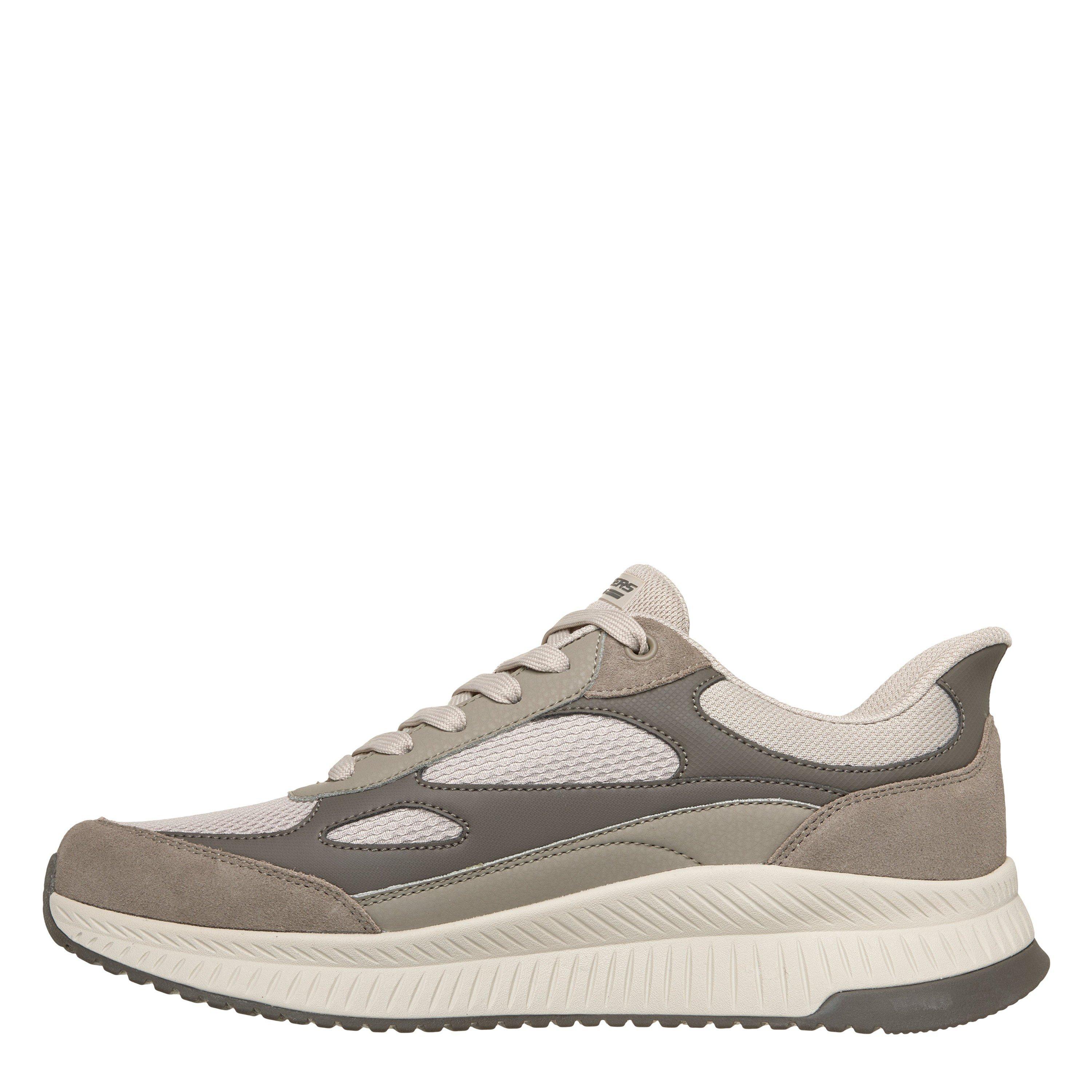 Taupe - Skechers - Men's BOBS Squad 4 Sneakers - 2