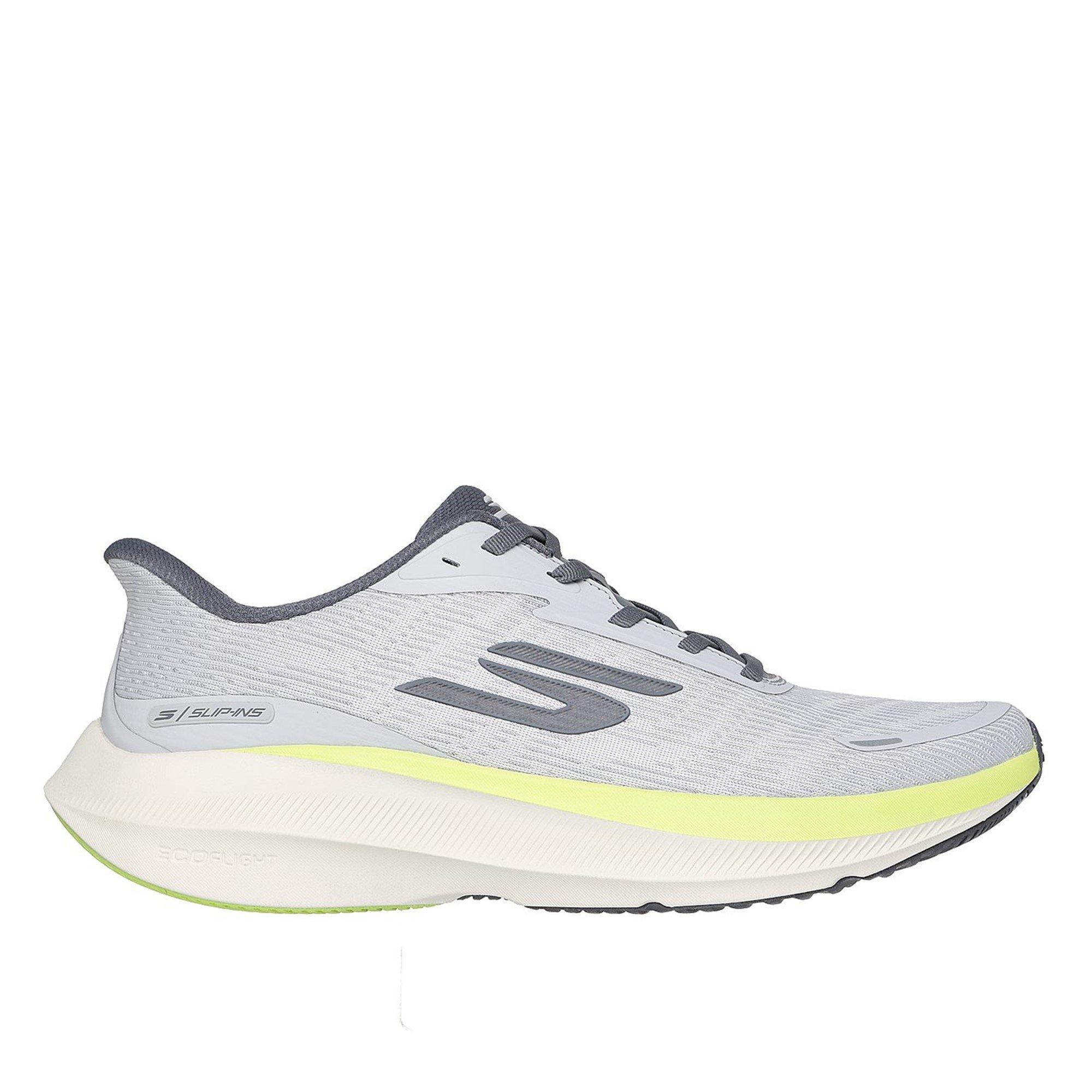 Grey/Lime - Skechers - AERO Pulse Running Trainers Mens - 3